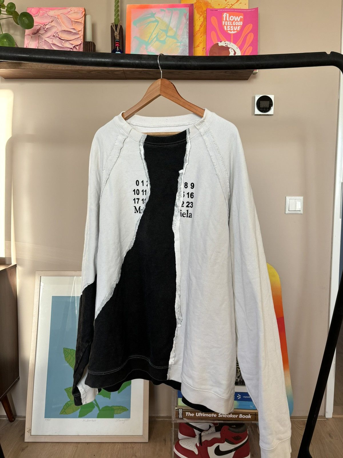 Maison Margiela Maison margiela oversized logo sweatshirt Size US L / EU 52-54 / 3 - 1 Thumbnail