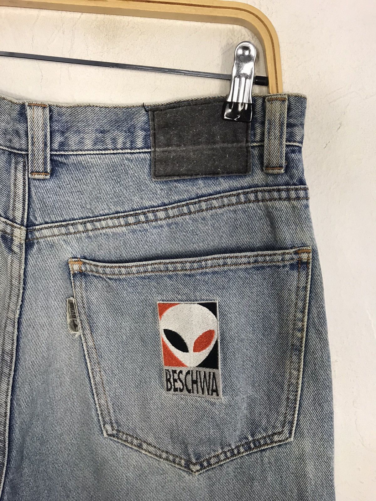 Alien Workshop Alien Beschwa Faded Indigo Denim Baggy Buttonfly Size 32 Size US 30 / EU 46 - 6 Thumbnail