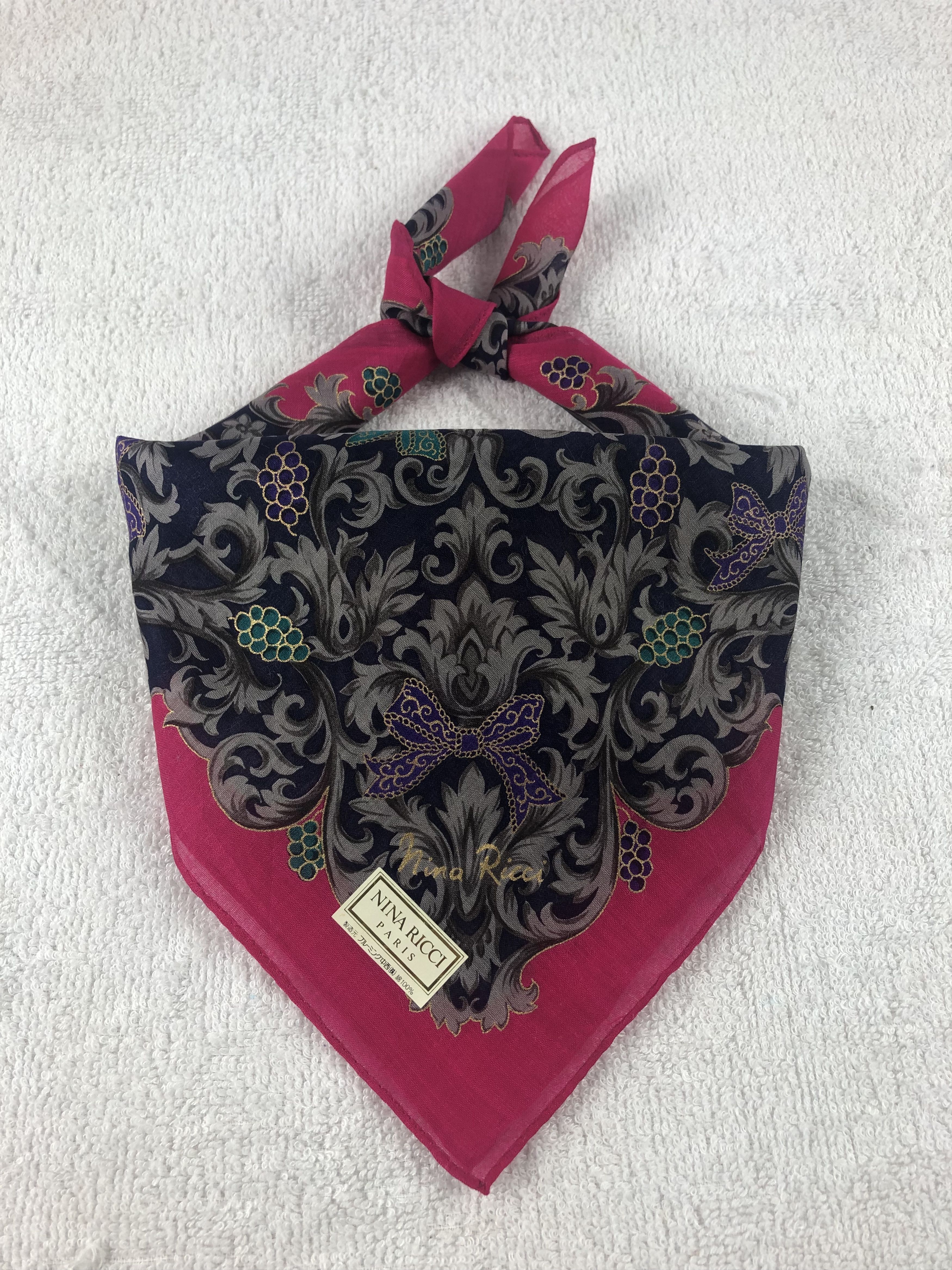 Nina Ricci Nina Ricci Handkerchief / Bandana / Neckerchief Size ONE SIZE - 1 Thumbnail