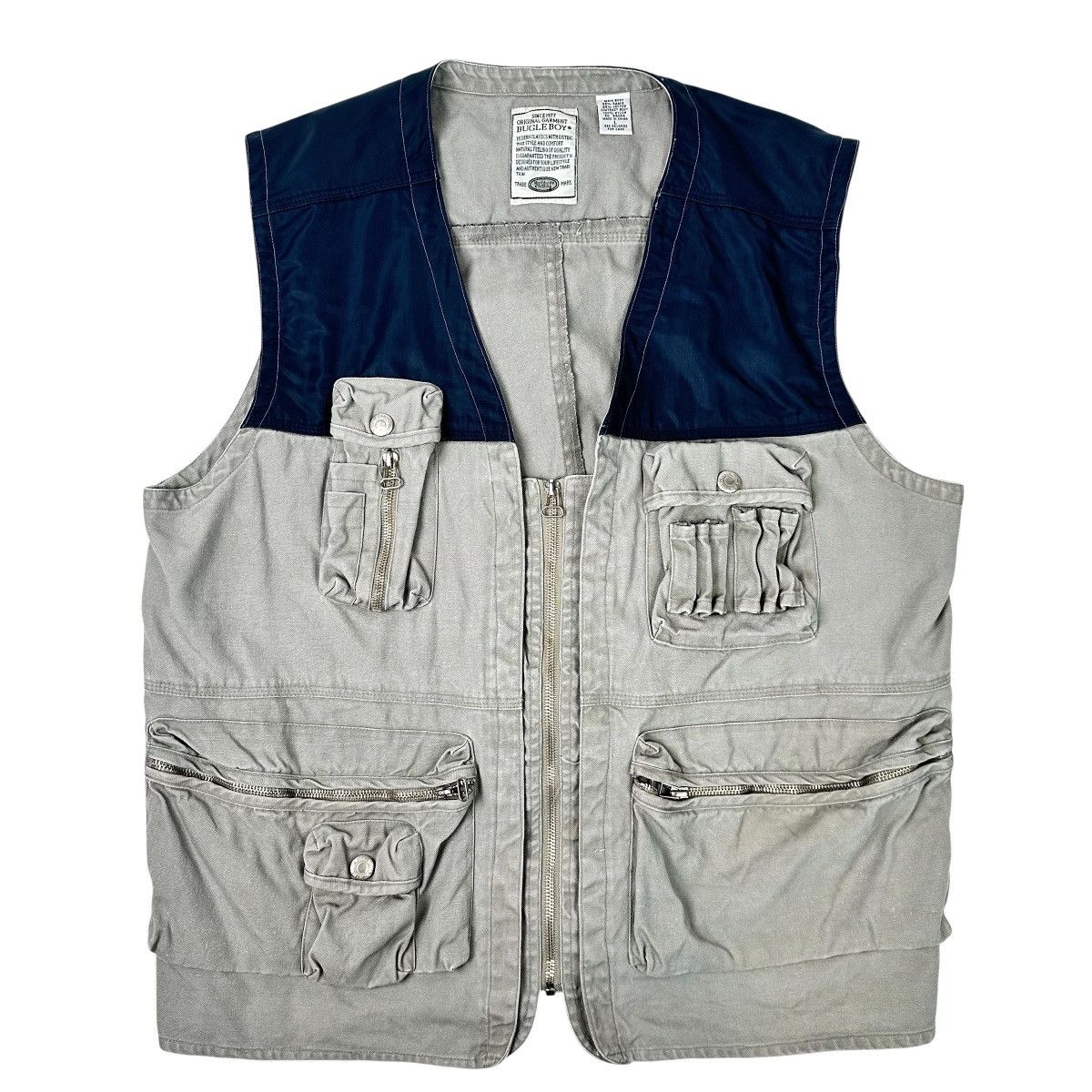Bugle Boy Vintage Bugle Boy Tactical Fishing Vest Size Large Men Size US L / EU 52-54 / 3 - 1 Thumbnail