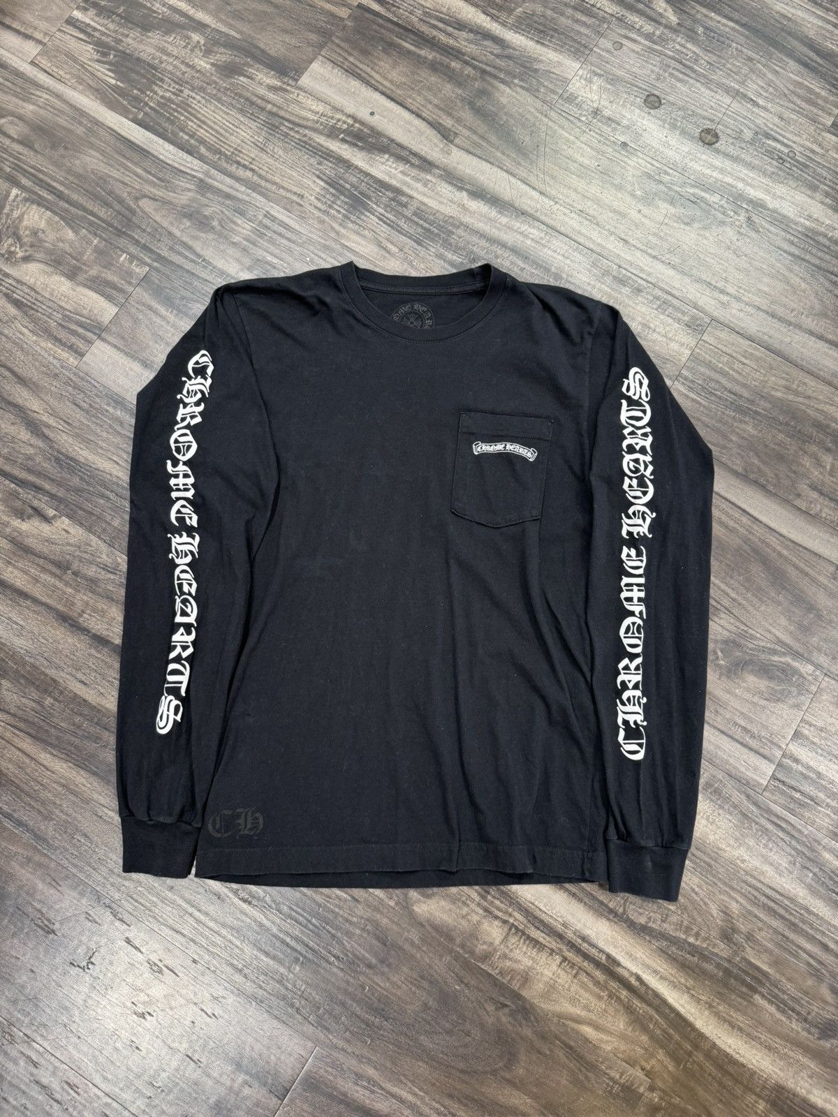 CHROME HEARTS Paris コットン Tシャツ【ランク：A】 Chrome Hearts Chrome Hearts 18 Avenue Montaigne Paris