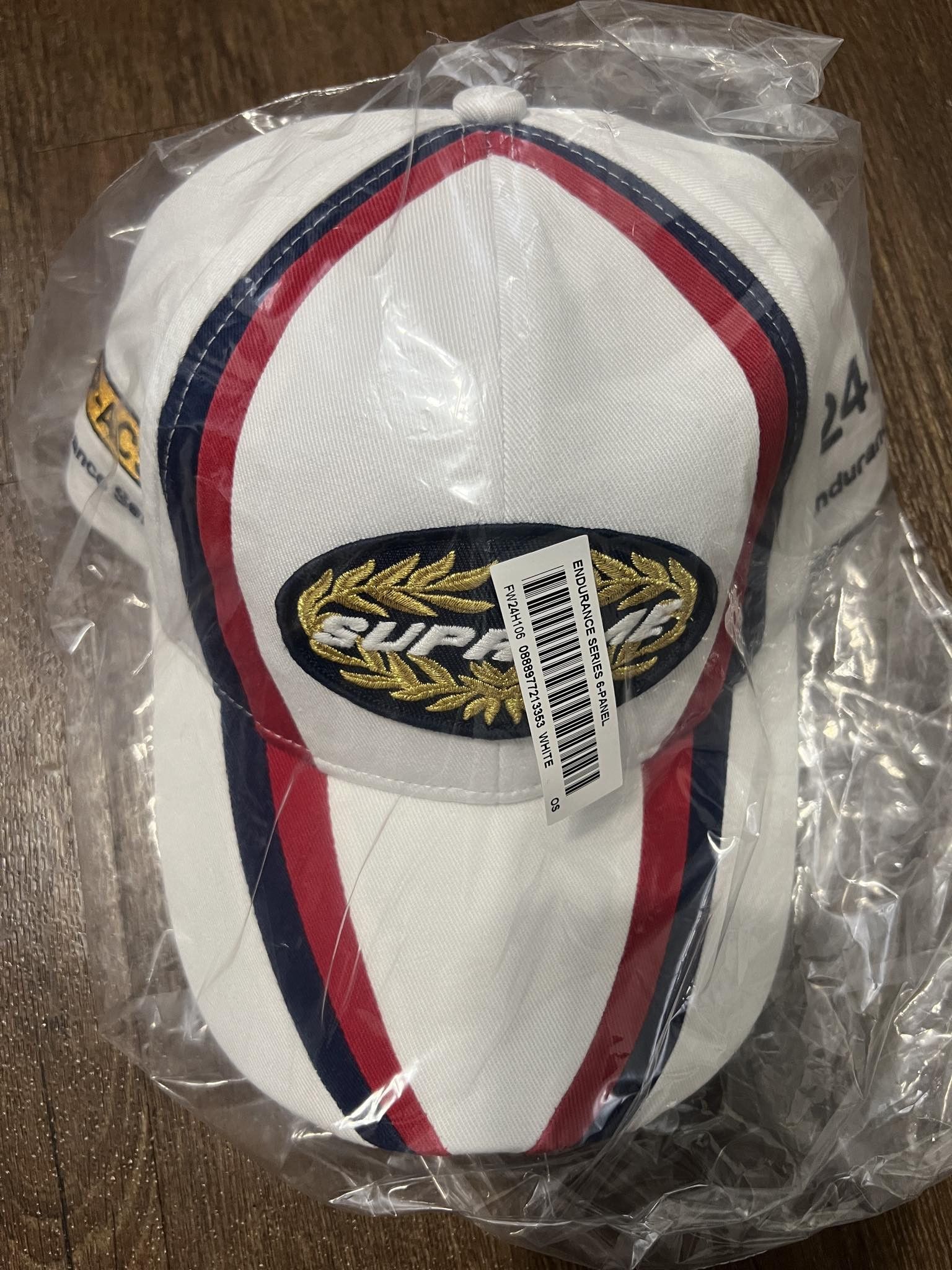 Supreme Supreme Endurance Series 6-Panel White Brand New Size ONE SIZE - 1 Thumbnail