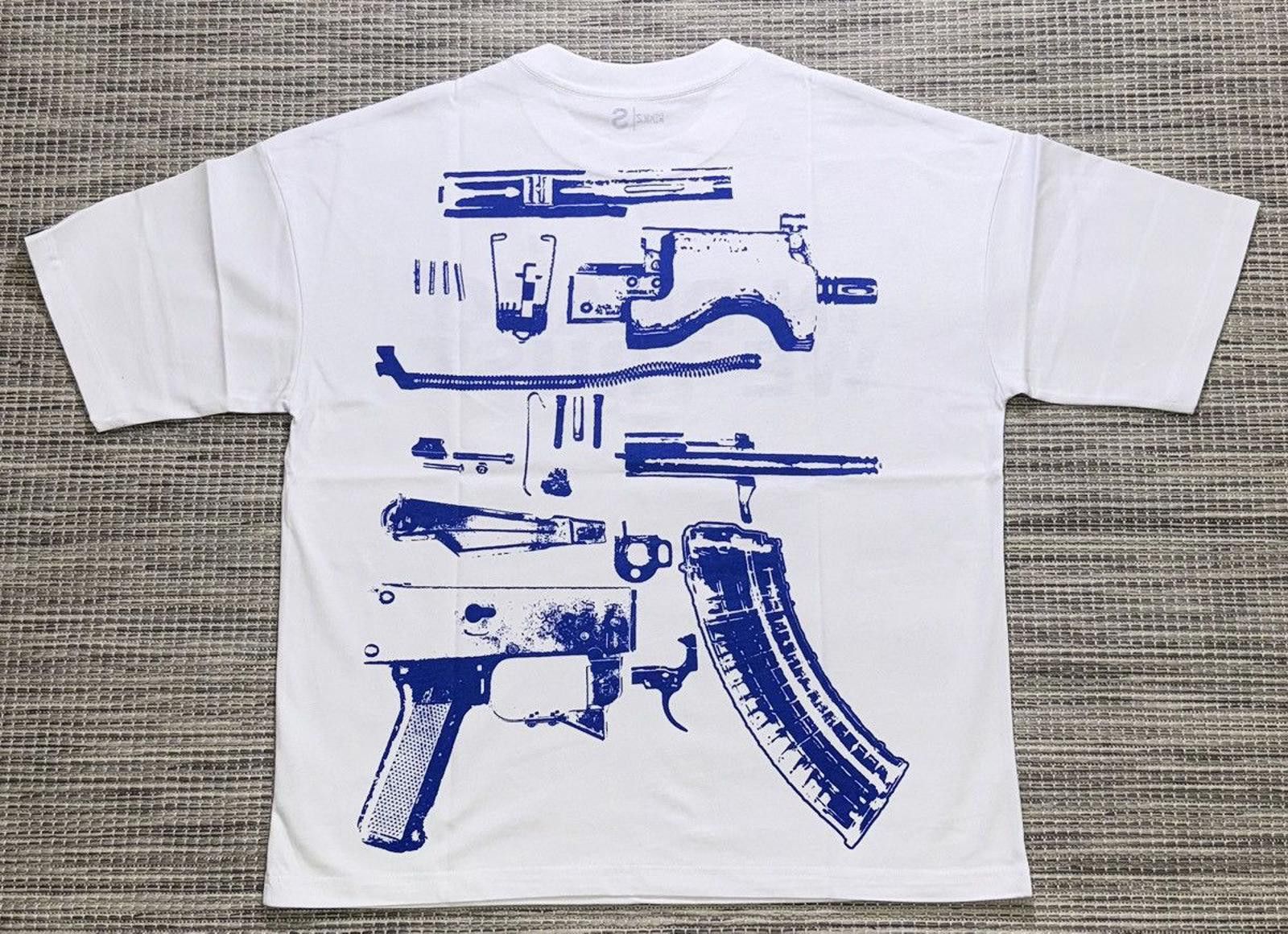 Other Kixks White/Blue In Draco We Trust Tee Size US S / EU 44-46 / 1 - 2 Thumbnail