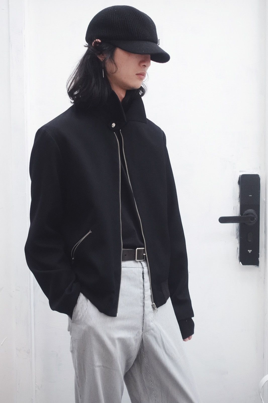 Raf Simons Raf Simons｜AW1998 Triple-Zip Tweed Cropped Jacket Size US S / EU 44-46 / 1 - 3 Thumbnail