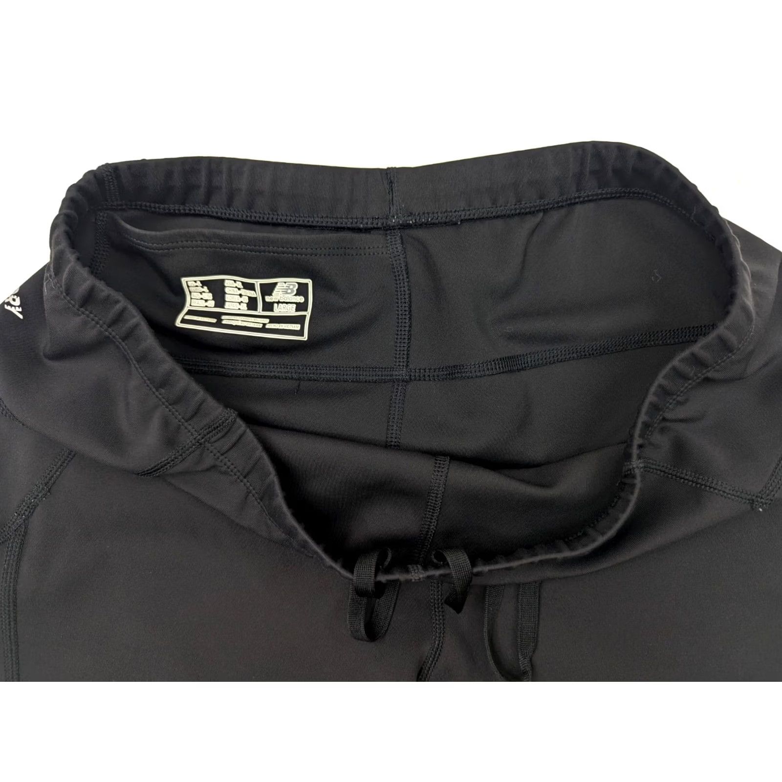 New Balance New Balance NB Dry Compression Cropped Legging Women L Black Back Pocket Size 36" / US 14 / IT 50 - 6 Thumbnail