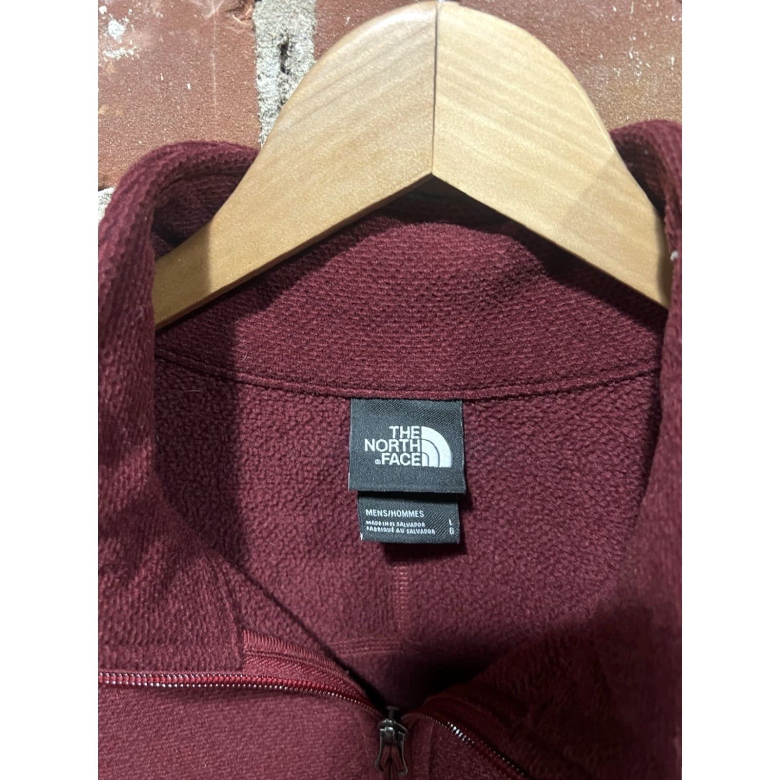 The North Face **The North Face Mens Red 1/4 Zip Pullover Sweatshirt Size Large** User: The North Face Mens Red 1/4 Zip Mock Neck Pullover Sweatshirt Size Large Size US L / EU 52-54 / 3 - 3 Thumbnail
