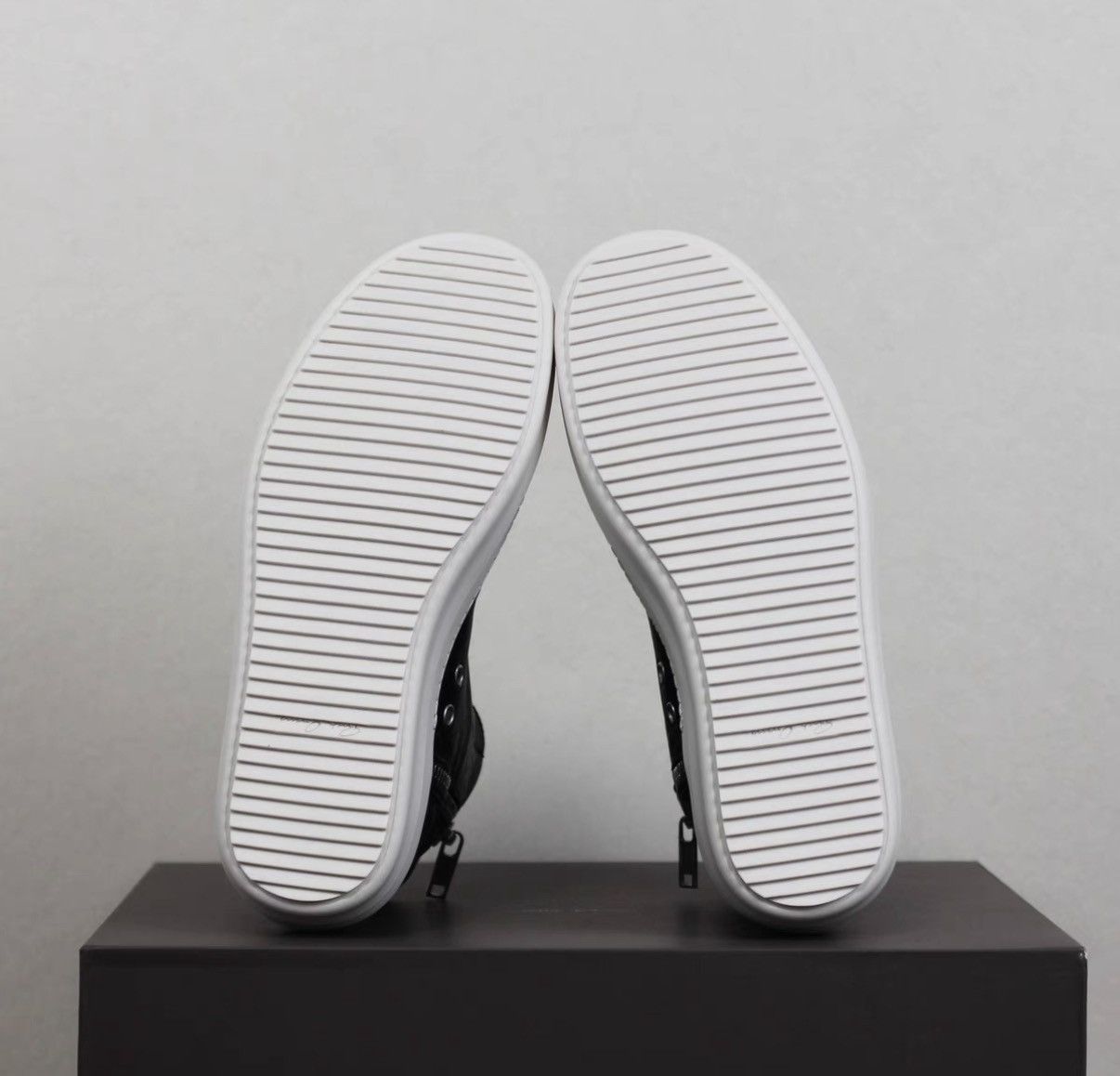 Rick Owens Rick Owens Mainline 16FW Leather High-Top Sneakers Size US 7.5 / EU 40-41 - 6 Thumbnail
