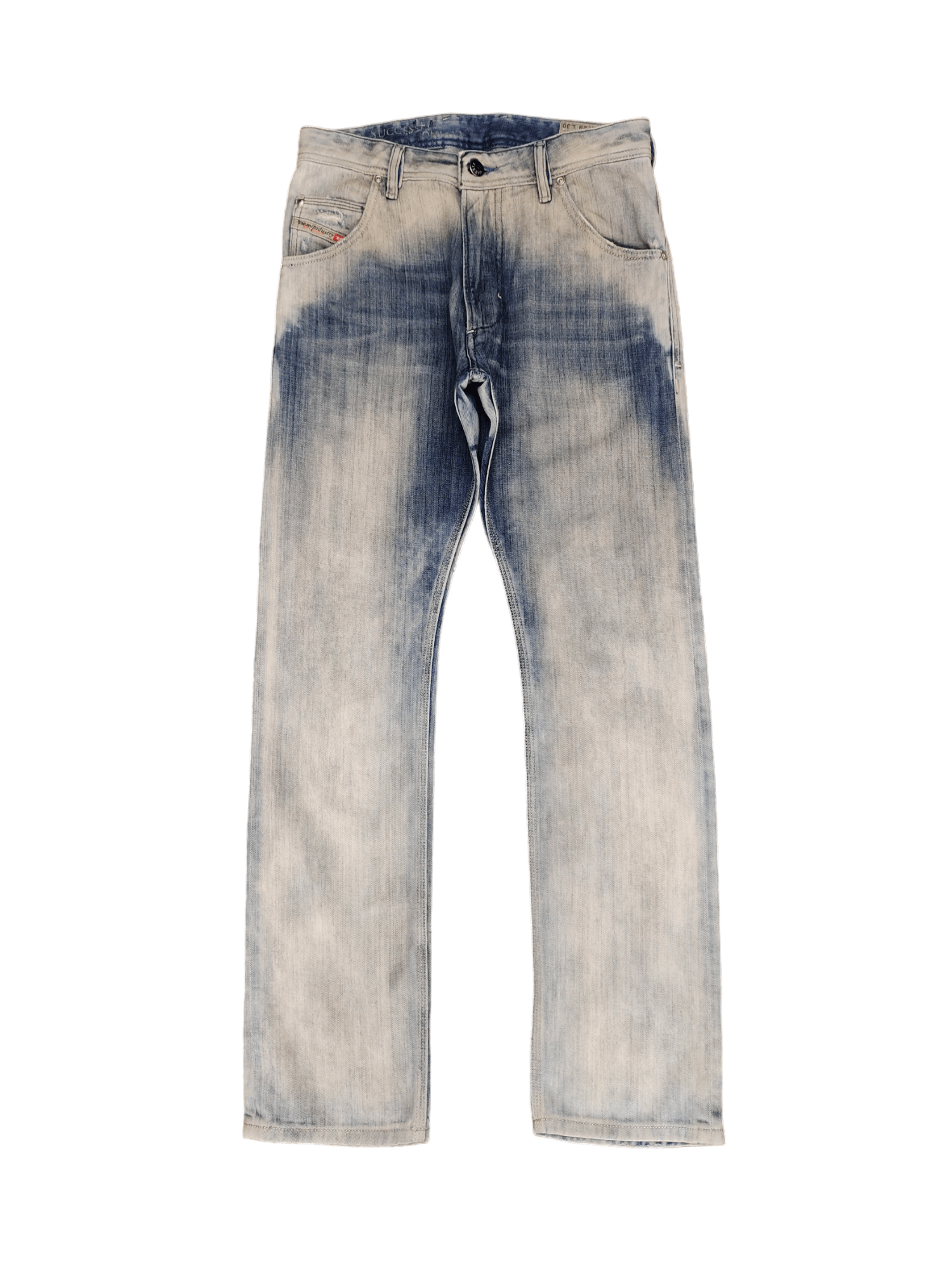 Diesel Vintage Y2k Diesel Krooley Regular Slim Carrot Denim Pants Size US 29 - 1 Thumbnail
