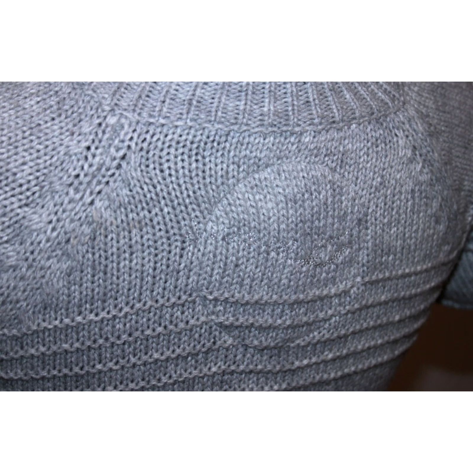 Desigual Desigual knit dress Womens Size L Grey A-Line Dress Size L / US 10 / IT 46 - 6 Thumbnail