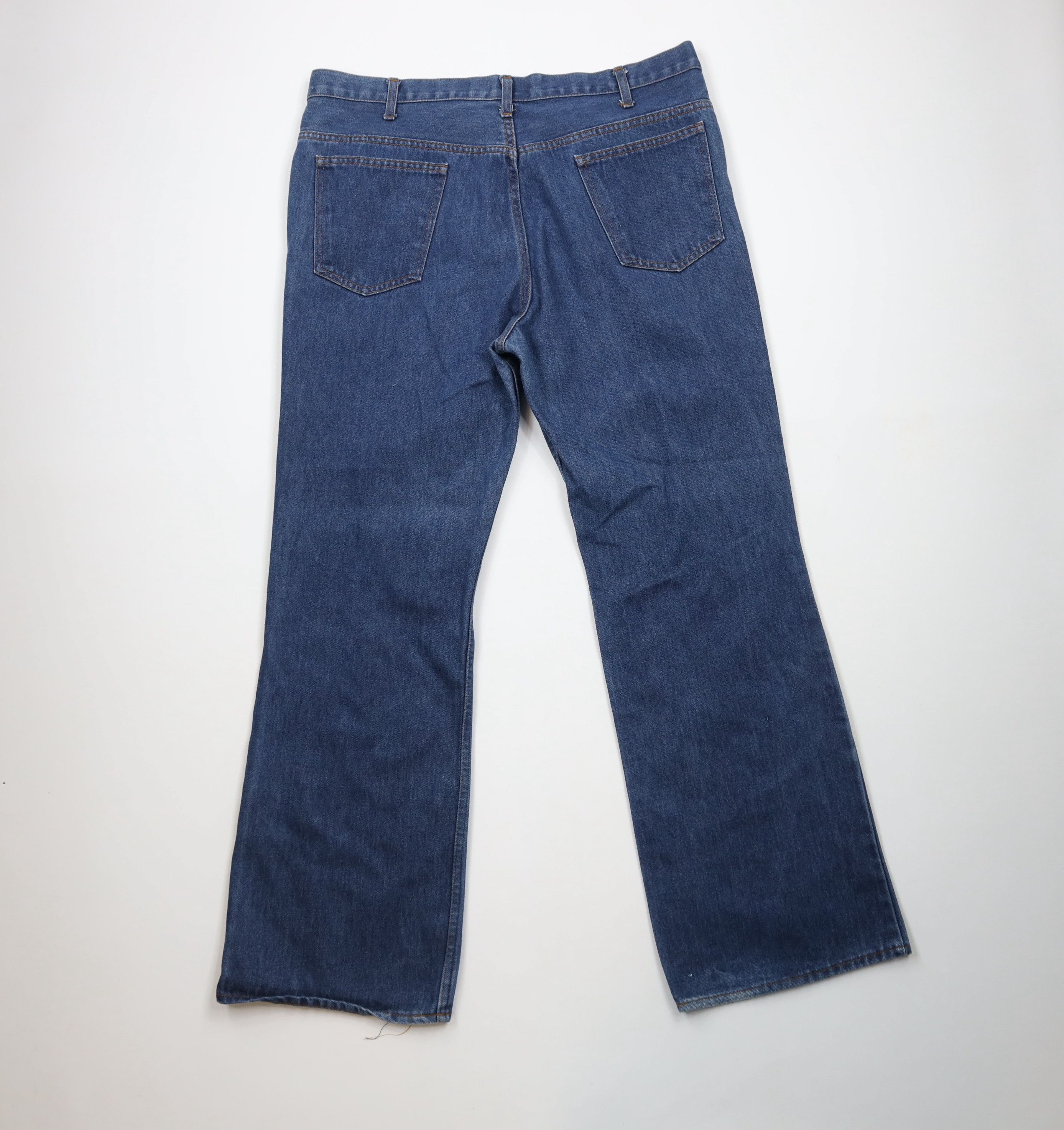 Vintage Vintage 70s Streetwear Wide Leg Bell Bottoms Denim Jeans USA Size US 40 / EU 56 - 7 Thumbnail