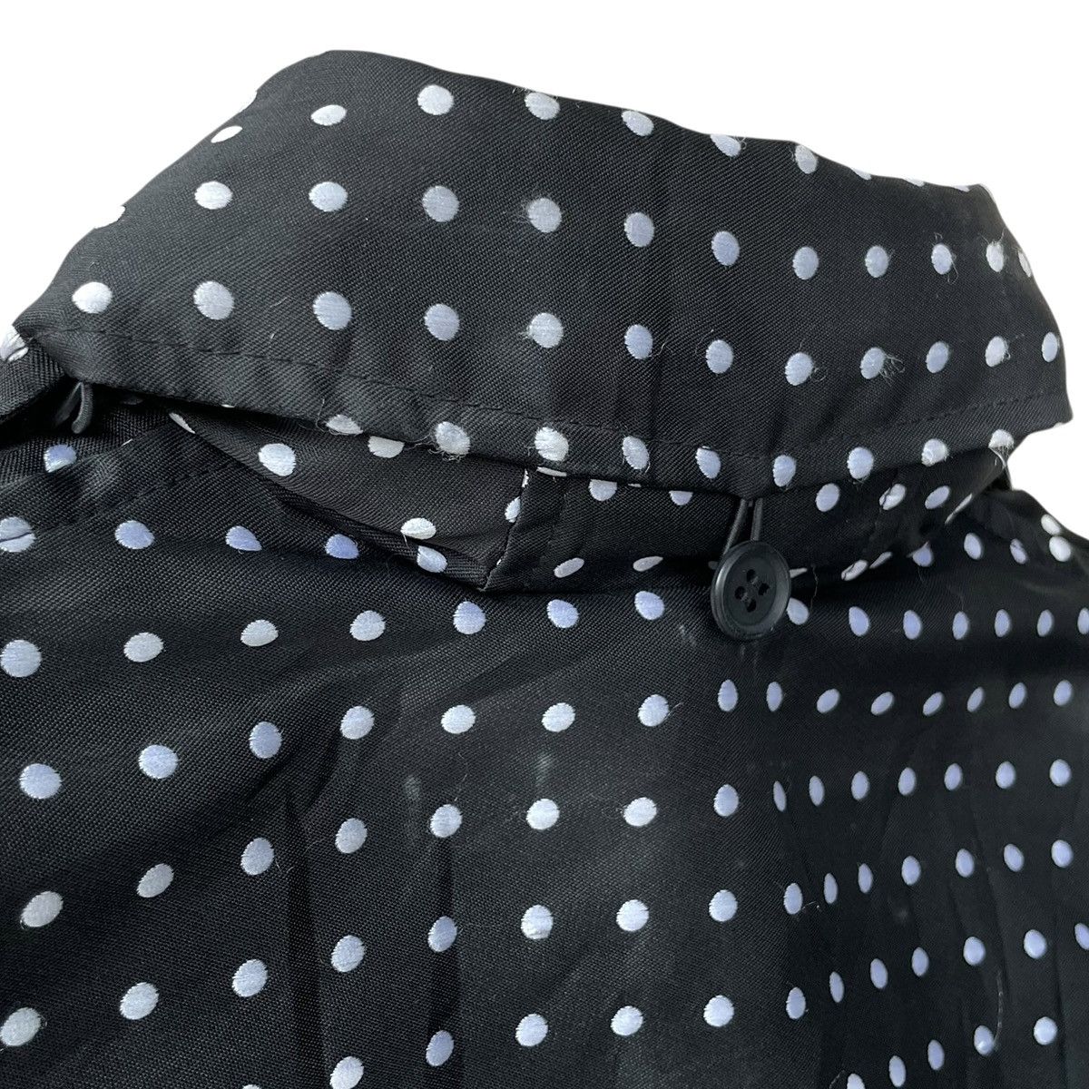 Vintage Sartoria Del Giaccone Italy Polkadots WMN Windbreaker Jacket Size M / US 6-8 / IT 42-44 - 5 Thumbnail