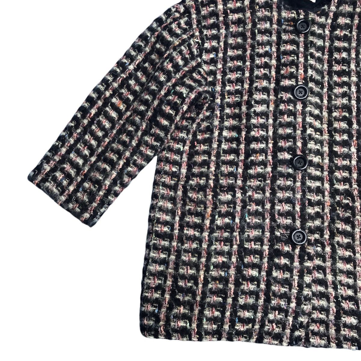 Chloe × Japanese Brand Chloe Wool Jacket Multicolors Size L / US 10 / IT 46 - 4 Thumbnail