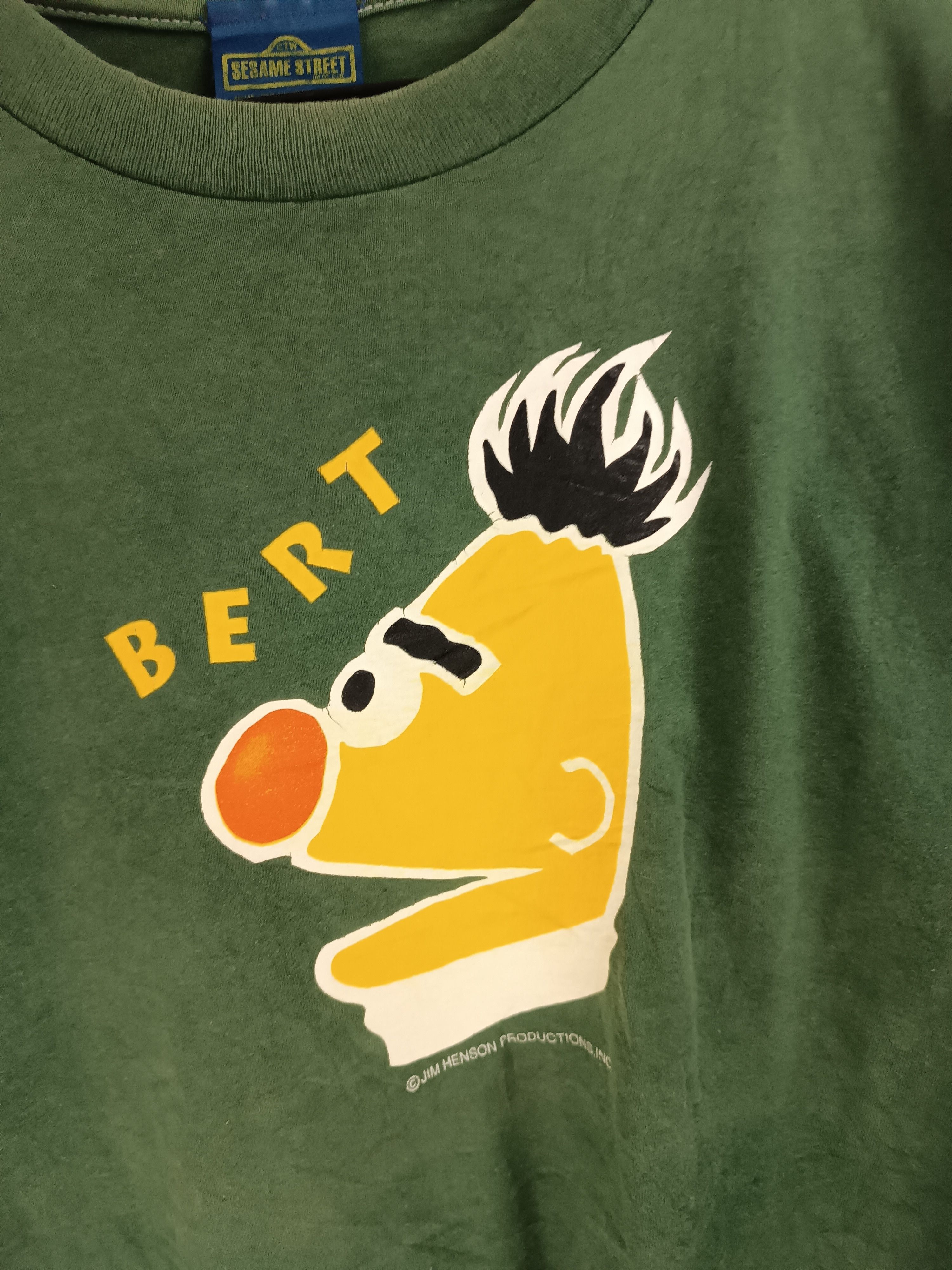 Vintage VINTAGE 90'S BERT SESAME STREET ELMO BIG BIRD KERMIT Size US M / EU 48-50 / 2 - 11 Thumbnail