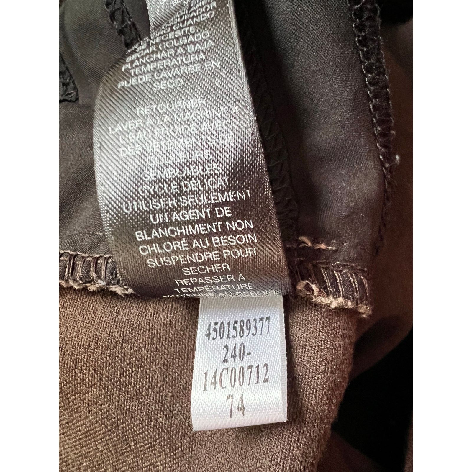 Chicos Chico’s Straight Leg High Rise Pant SZ 3 Short (US Size 16) Size 38" / US 16 / IT 52 - 9 Thumbnail