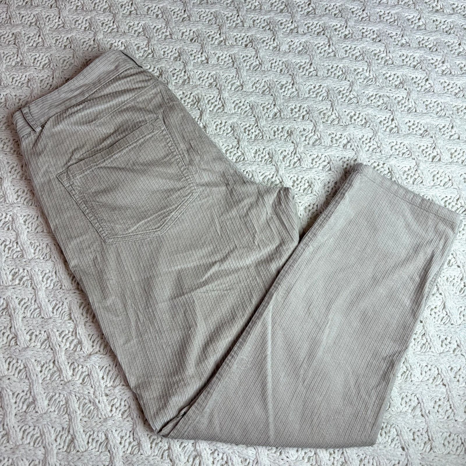 Other Lorena Antoniazzi Women's Beige Corduroy Trousers Pants - Si Size 30" / US 8 / IT 44 - 5 Thumbnail
