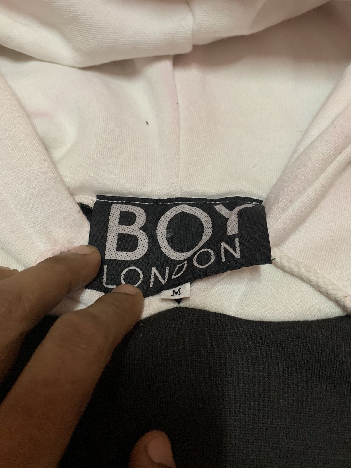 Boy London × Japanese Brand × Vintage Y2K BOY LONDON HOODIE RARE DESIGN Size US M / EU 48-50 / 2 - 6 Thumbnail