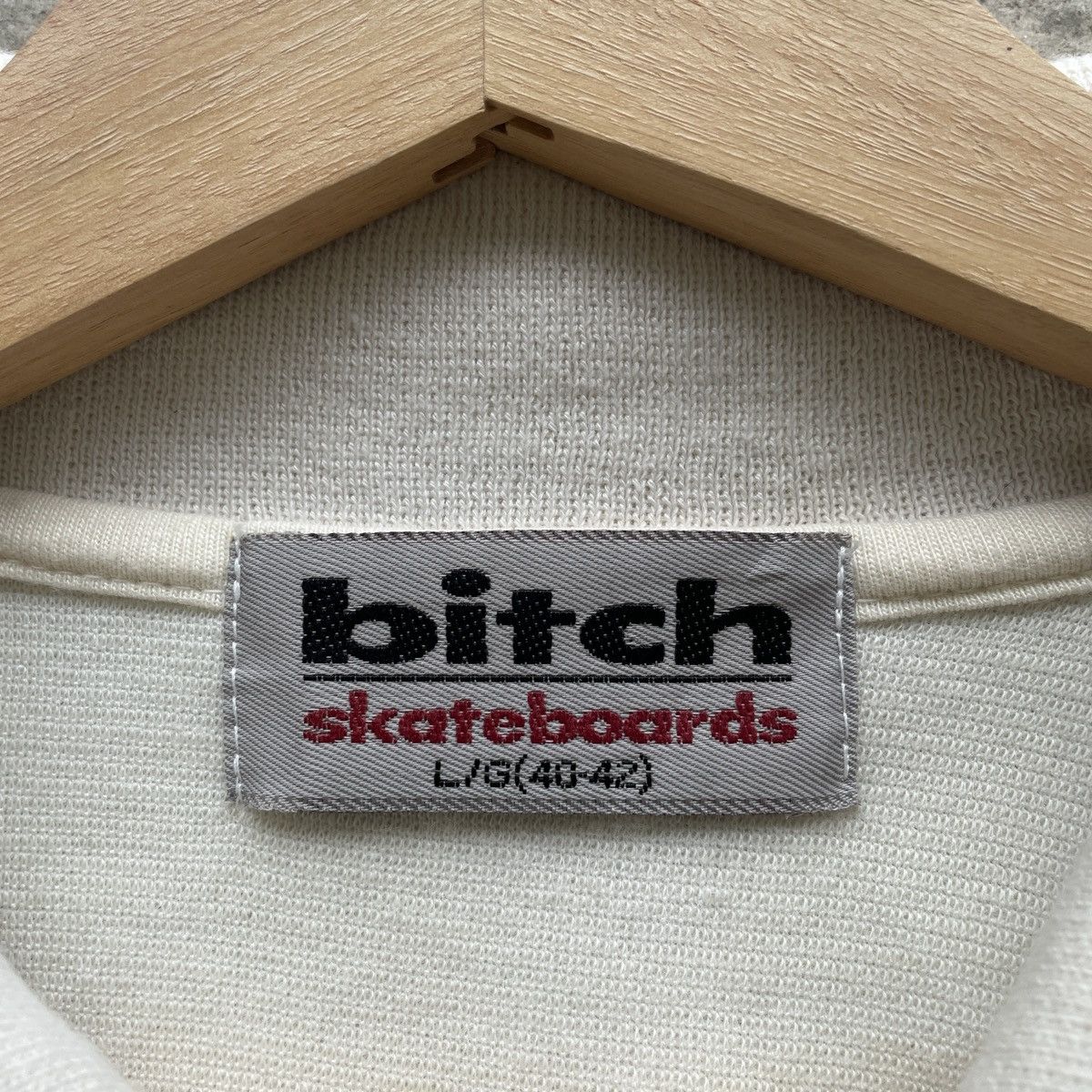 Vintage 90s BITCH SKATEBOARDS Zipper Ups Jacket Vintage Size US M / EU 48-50 / 2 - 7 Thumbnail