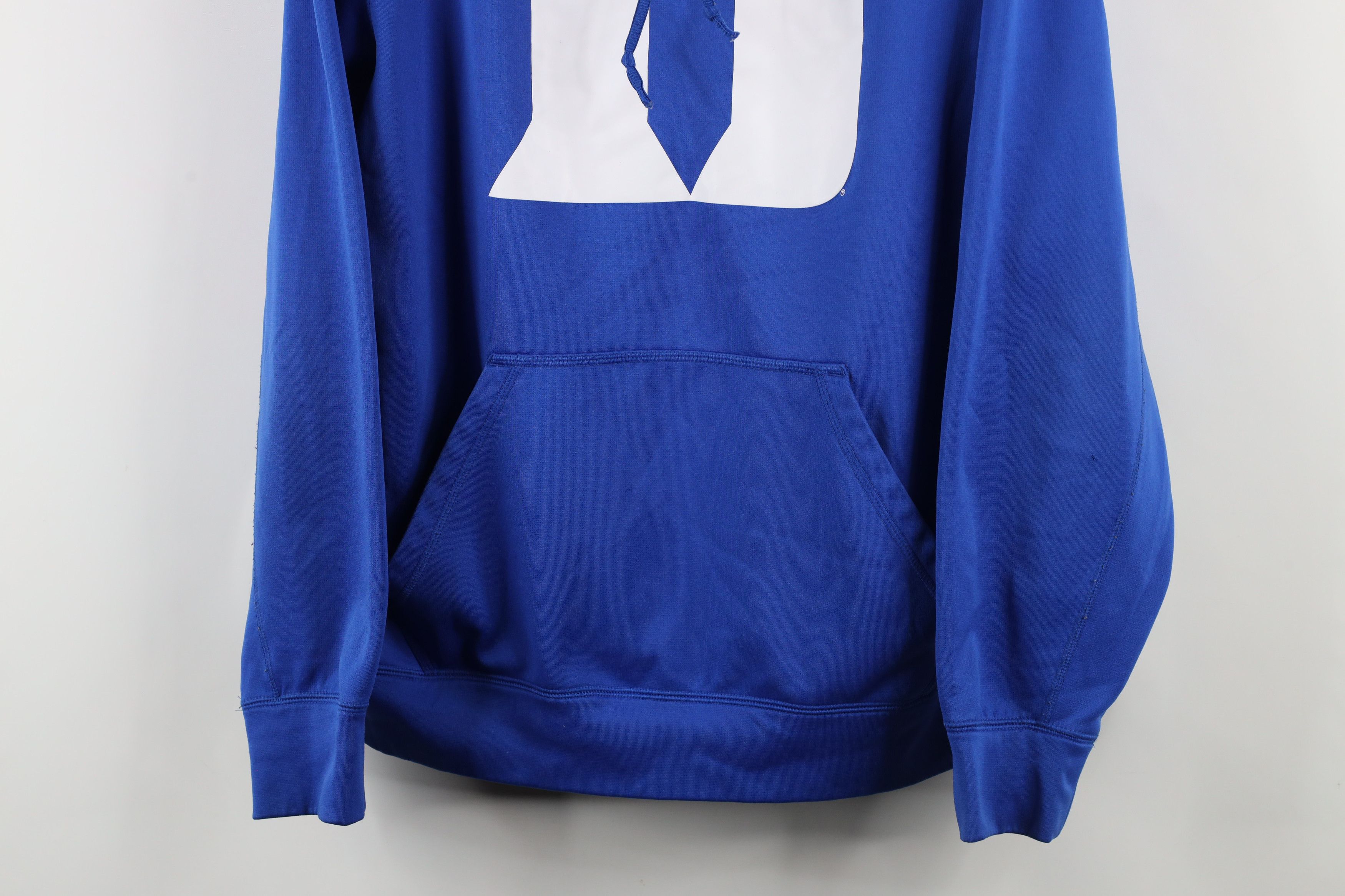 Nike × Vintage Nike Duke University Big Logo Hoodie Sweatshirt Blue Size US S / EU 44-46 / 1 - 3 Thumbnail
