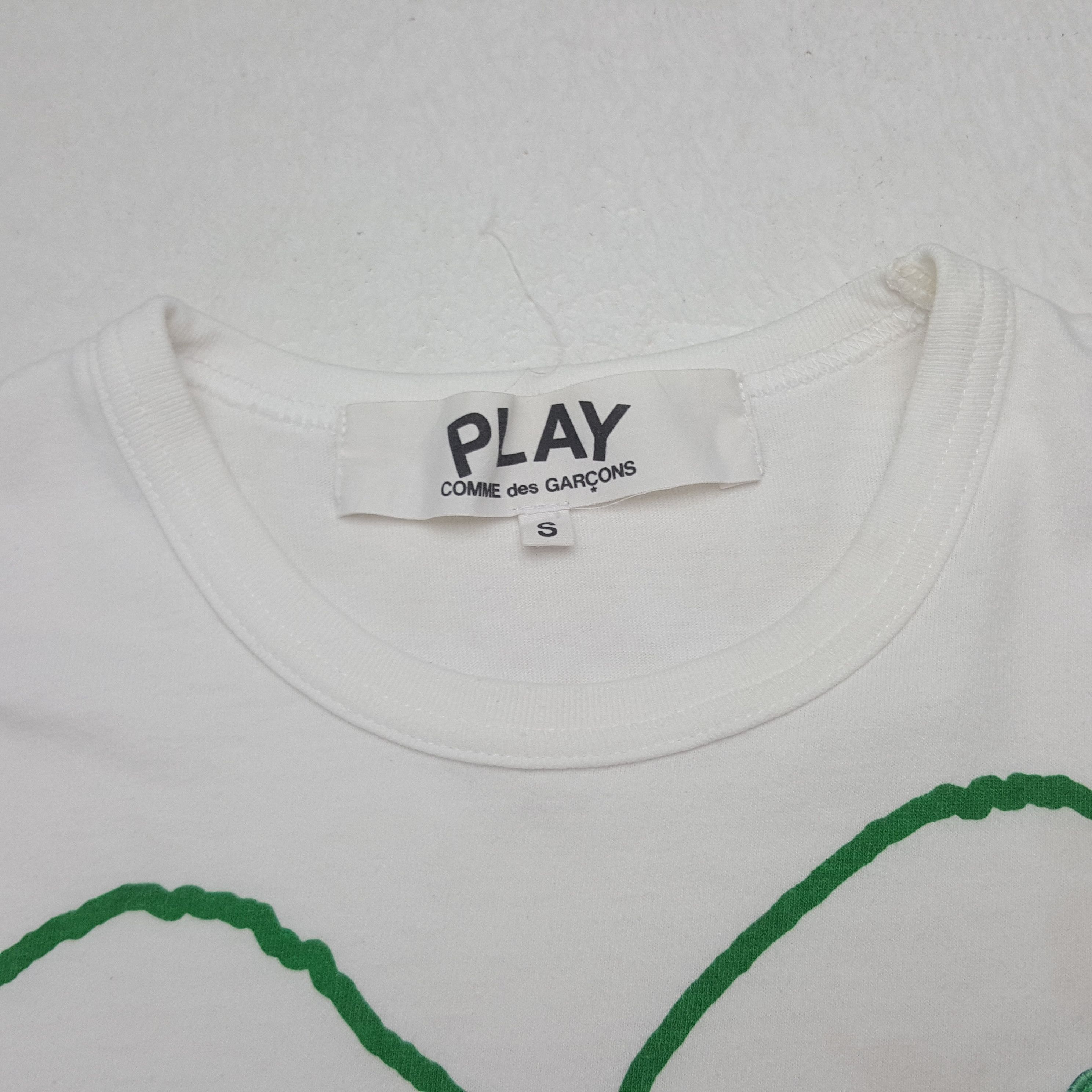 Comme des Garcons PLAY Vintage Comme des Garcons PLAY Big Logo Tshirt Size US S / EU 44-46 / 1 - 4 Thumbnail