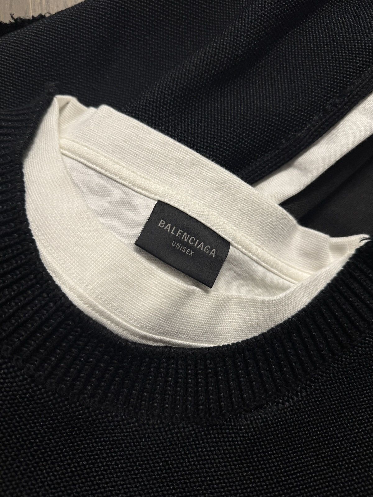 Balenciaga Balenciaga 3B Sports Icon Hybrid Sweater Size US M / EU 48-50 / 2 - 4 Thumbnail