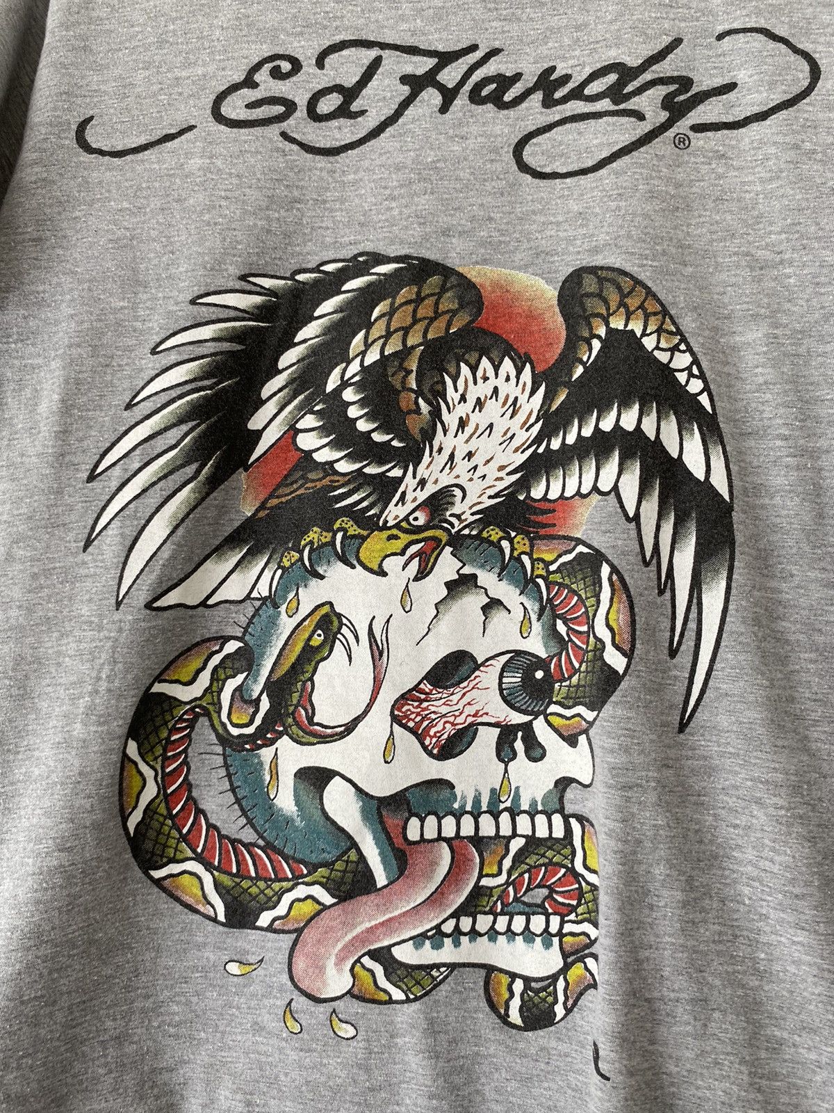 Ed Hardy × Vintage Vintage Ed Hardy T-shirt Size US S / EU 44-46 / 1 - 3 Thumbnail