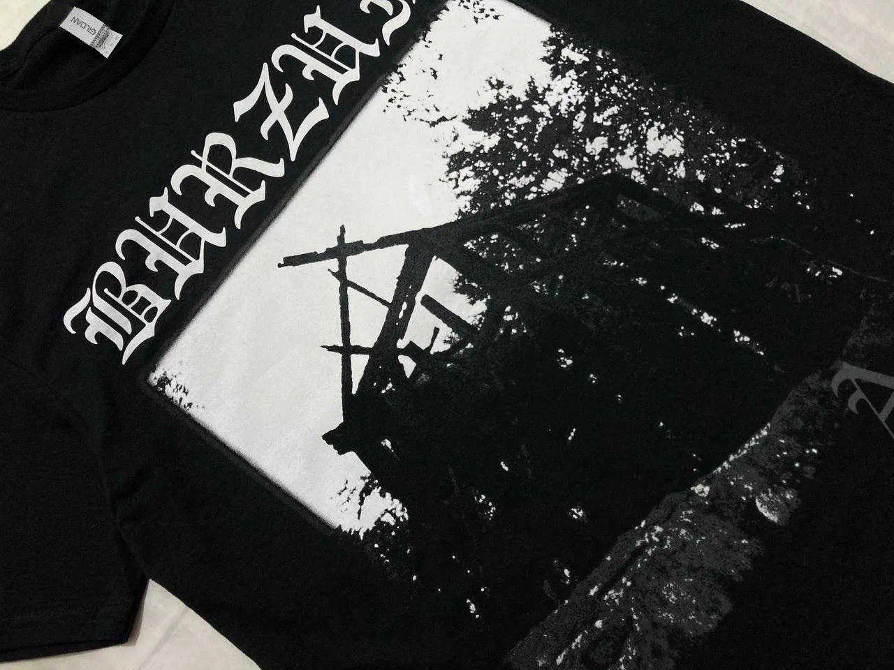 Band Tees BURZUM ASKE METAL BLACK SHIRT TEE BLACKMETAL DEATH ARCHIVE Size US L / EU 52-54 / 3 - 3 Thumbnail