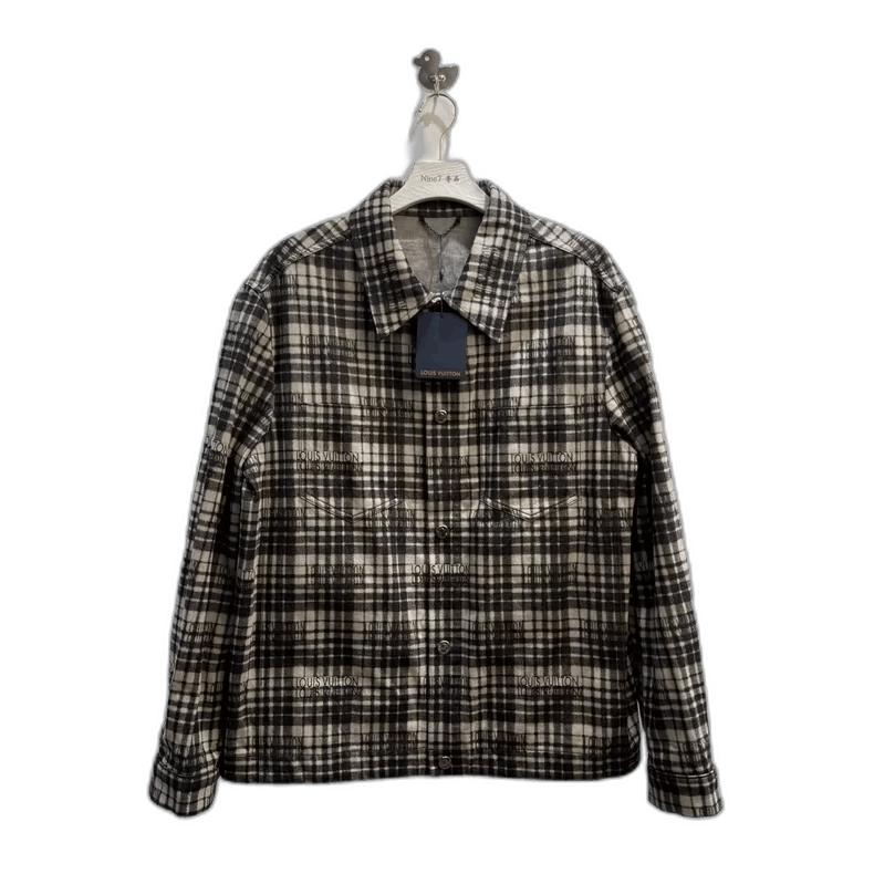 Louis Vuitton LV Louis Vuitton Plaid Logo Jacket -2505 Size US L / EU 52-54 / 3 - 1 Thumbnail
