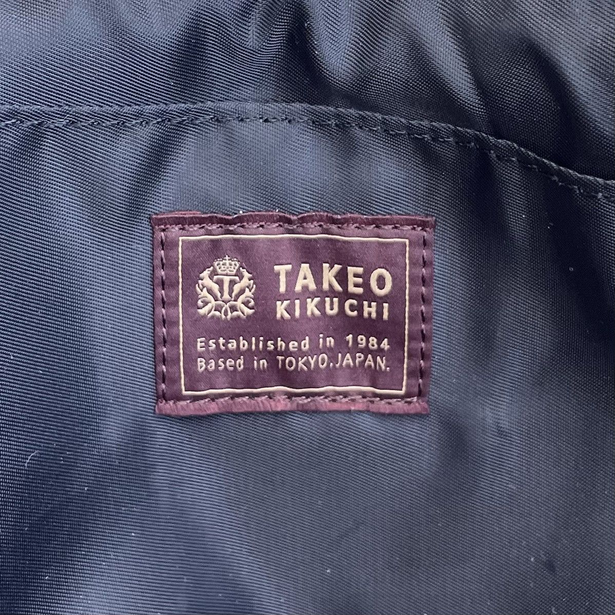 Harris Tweed × Takeo Kikuchi Takeo Kikuchi x Harris Tweed Wool Checkered Canvas Bag Size ONE SIZE - 9 Thumbnail