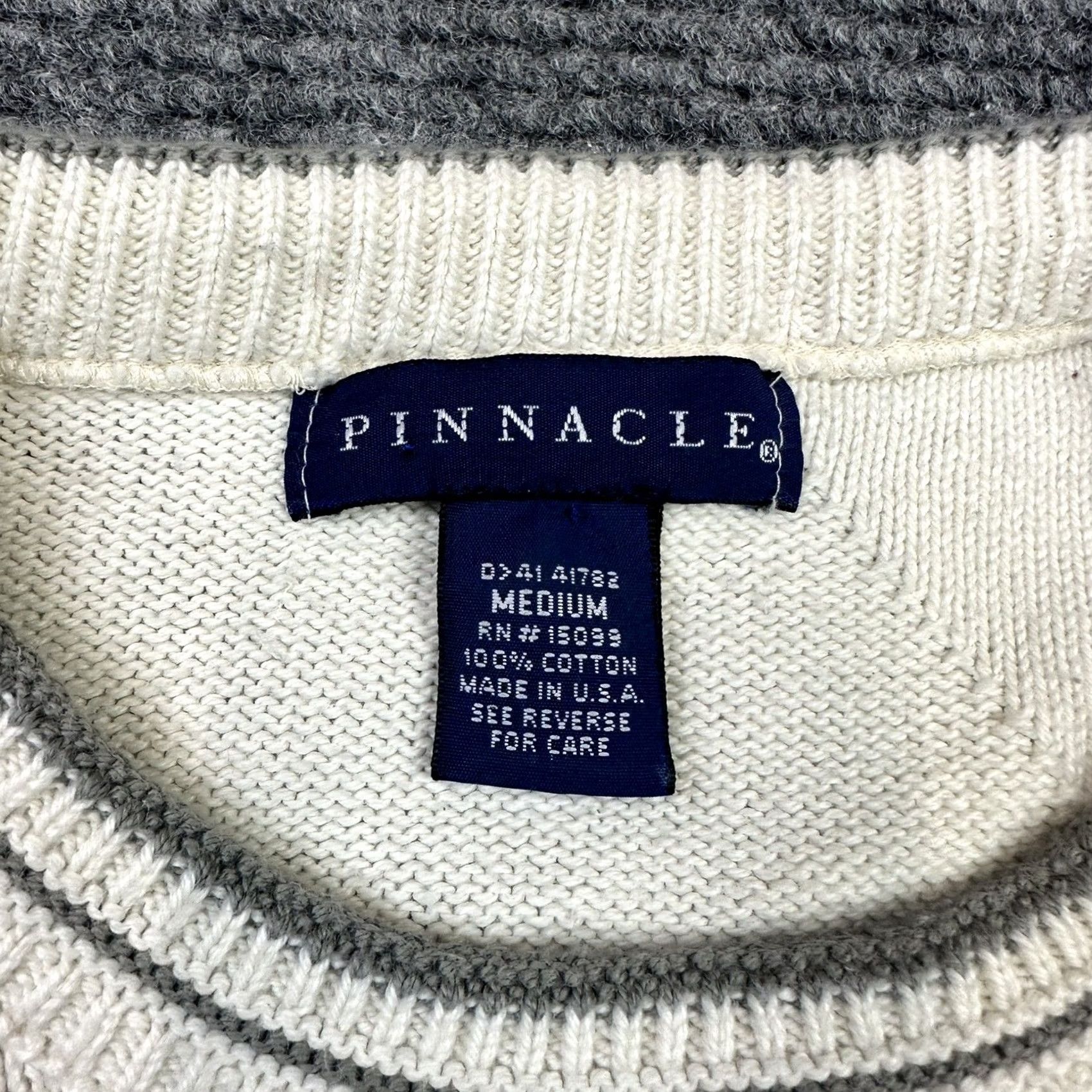 Vintage VINTAGE 90s Adult Medium Made In USA Embroidered Long Sleeve Golf Sweater Knit Size US M / EU 48-50 / 2 - 2 Thumbnail