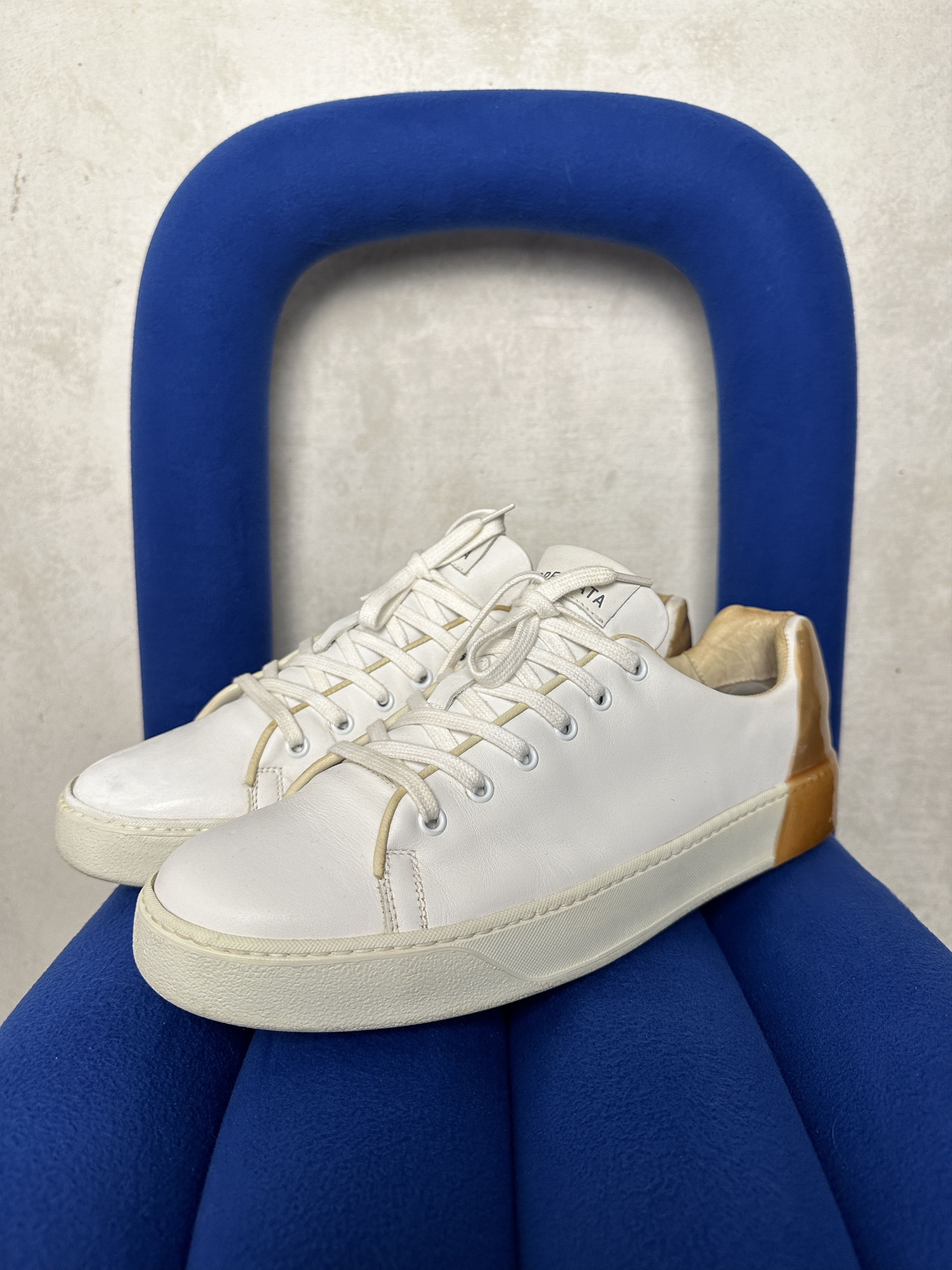 Premiata Premiata Polo Colour Block Leather Trainers Size US 10 / EU 43 - 2 Thumbnail