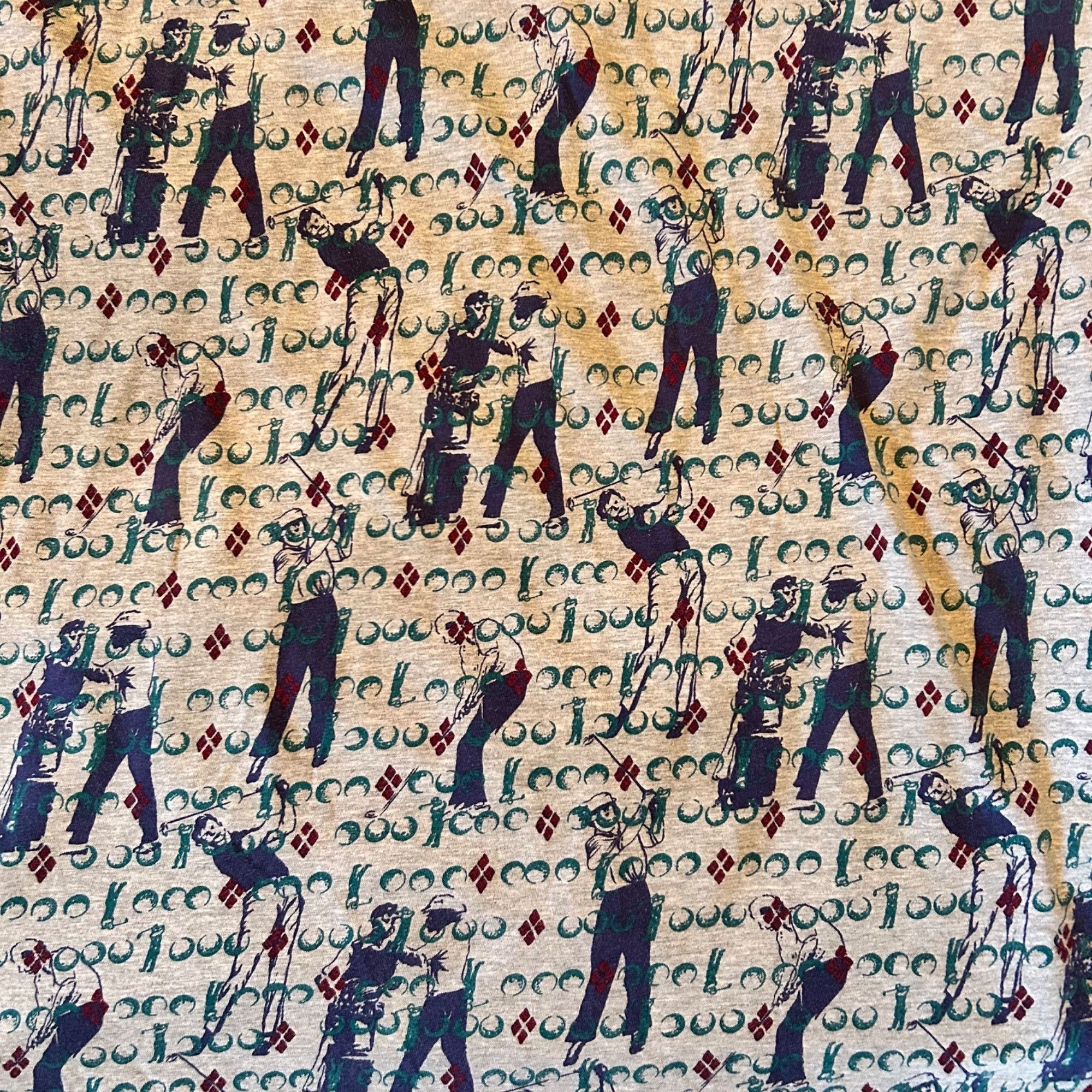 Vintage Vintage Arnold Palmer Novelty Golf Print Grunge Polo XL Size US XL / EU 56 / 4 - 4 Thumbnail