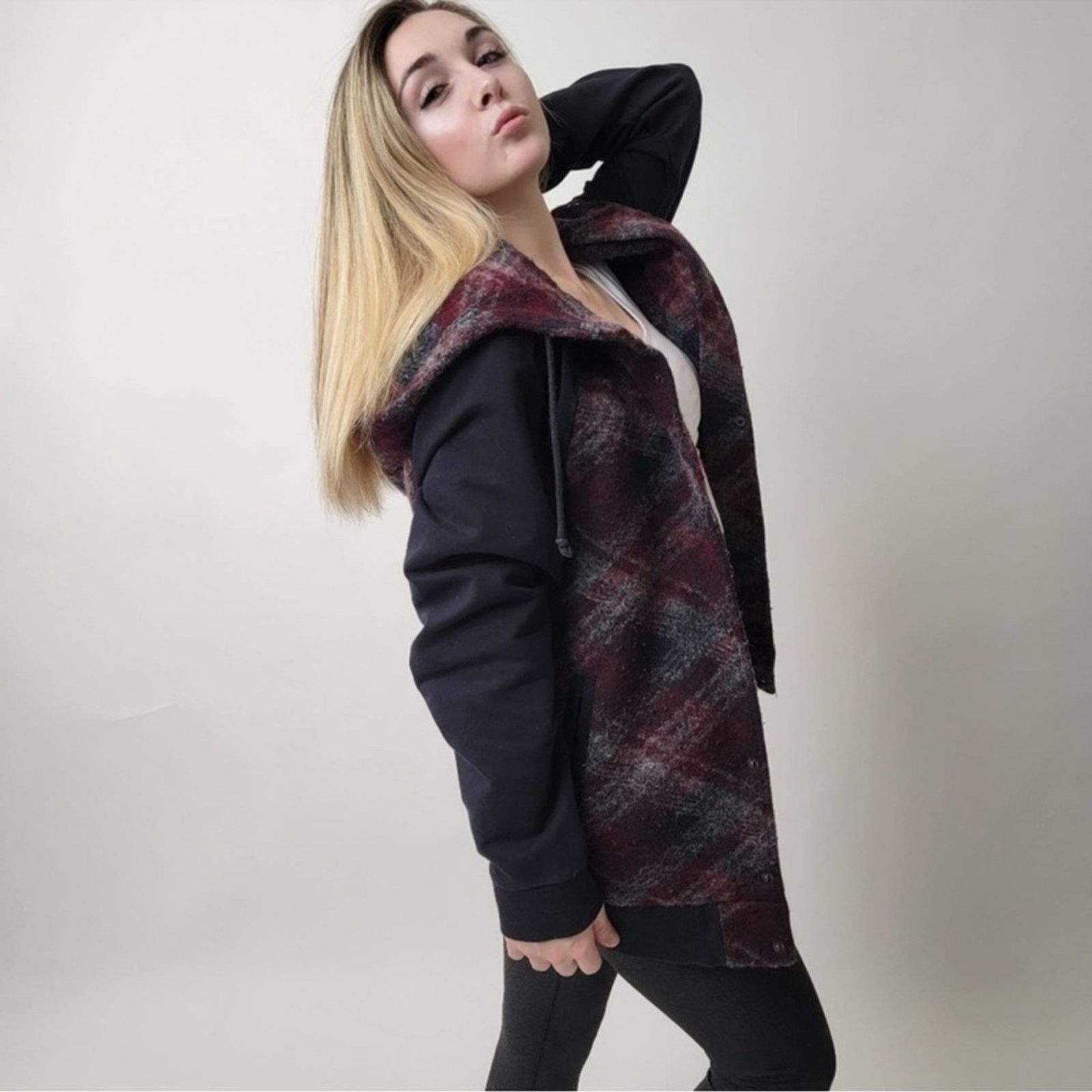Armani Exchange Armani Exchange Wool Plaid Bomber Jacket Size M / US 6-8 / IT 42-44 - 10 Thumbnail