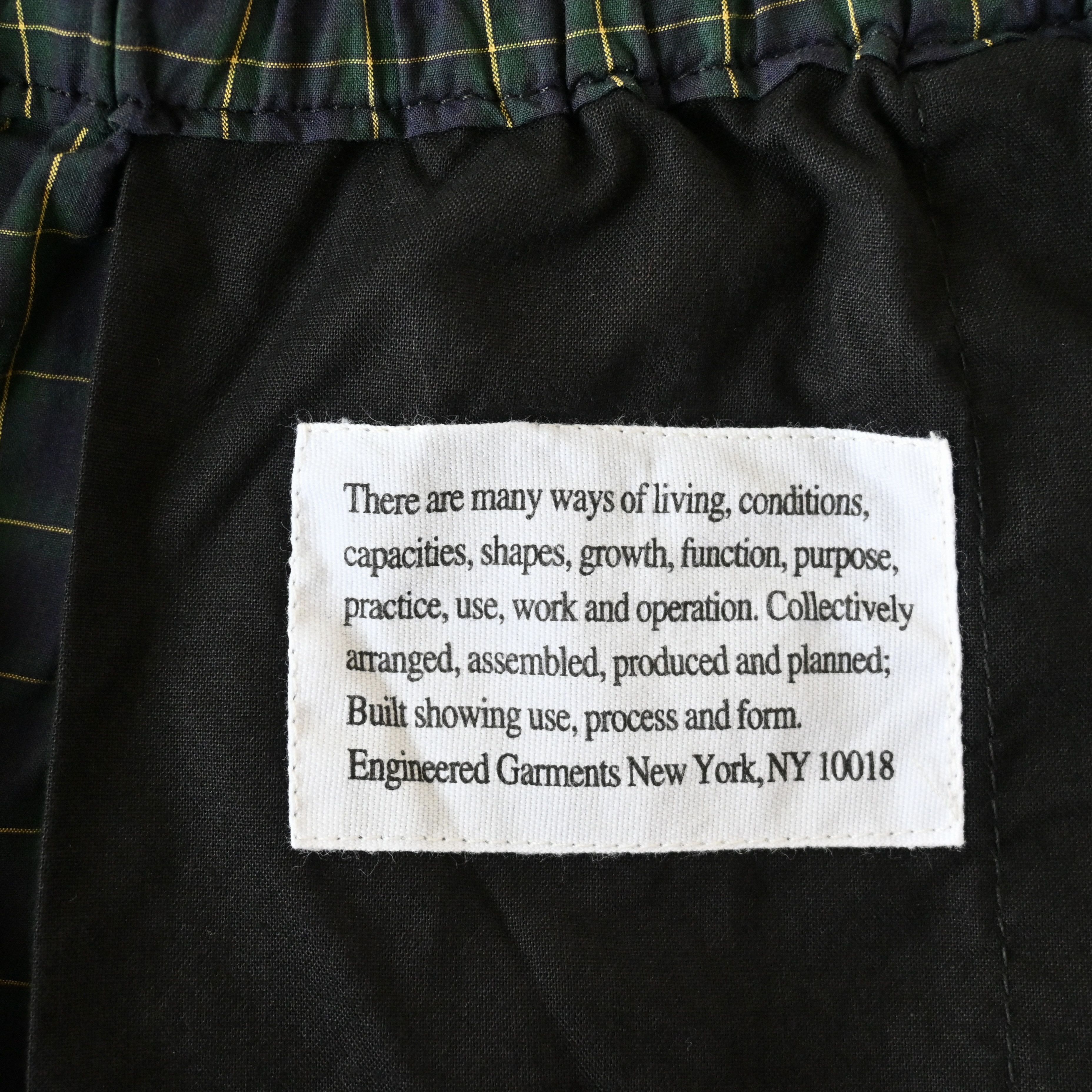 Engineered Garments UNUSED, Engineered Garments Ghurka Easy Shorts Green tartan Size US 33 - 9 Thumbnail
