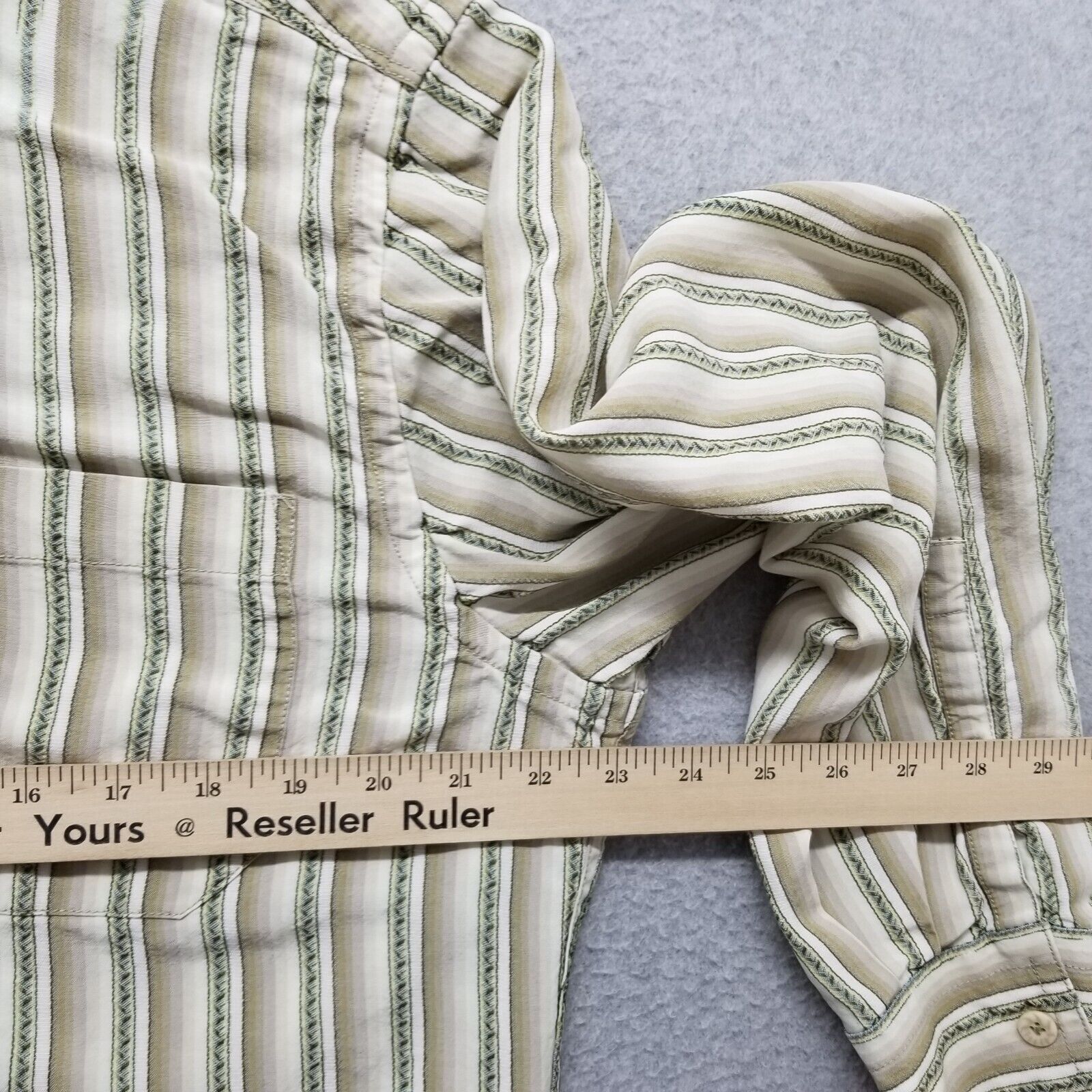 Tommy Bahama Tommy Bahama Shirt Men Large Striped Button Up Long Sleeve Size US L / EU 52-54 / 3 - 6 Thumbnail