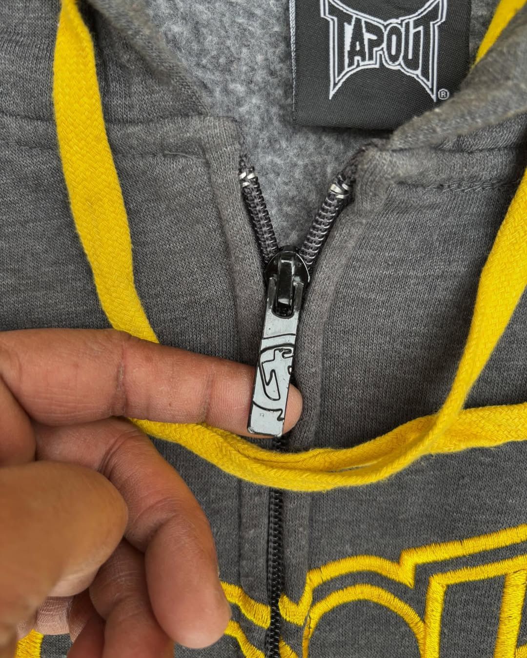 Tapout × Vintage Y2k TAPOUT Printed Zipper Hoodie Size US S / EU 44-46 / 1 - 5 Thumbnail