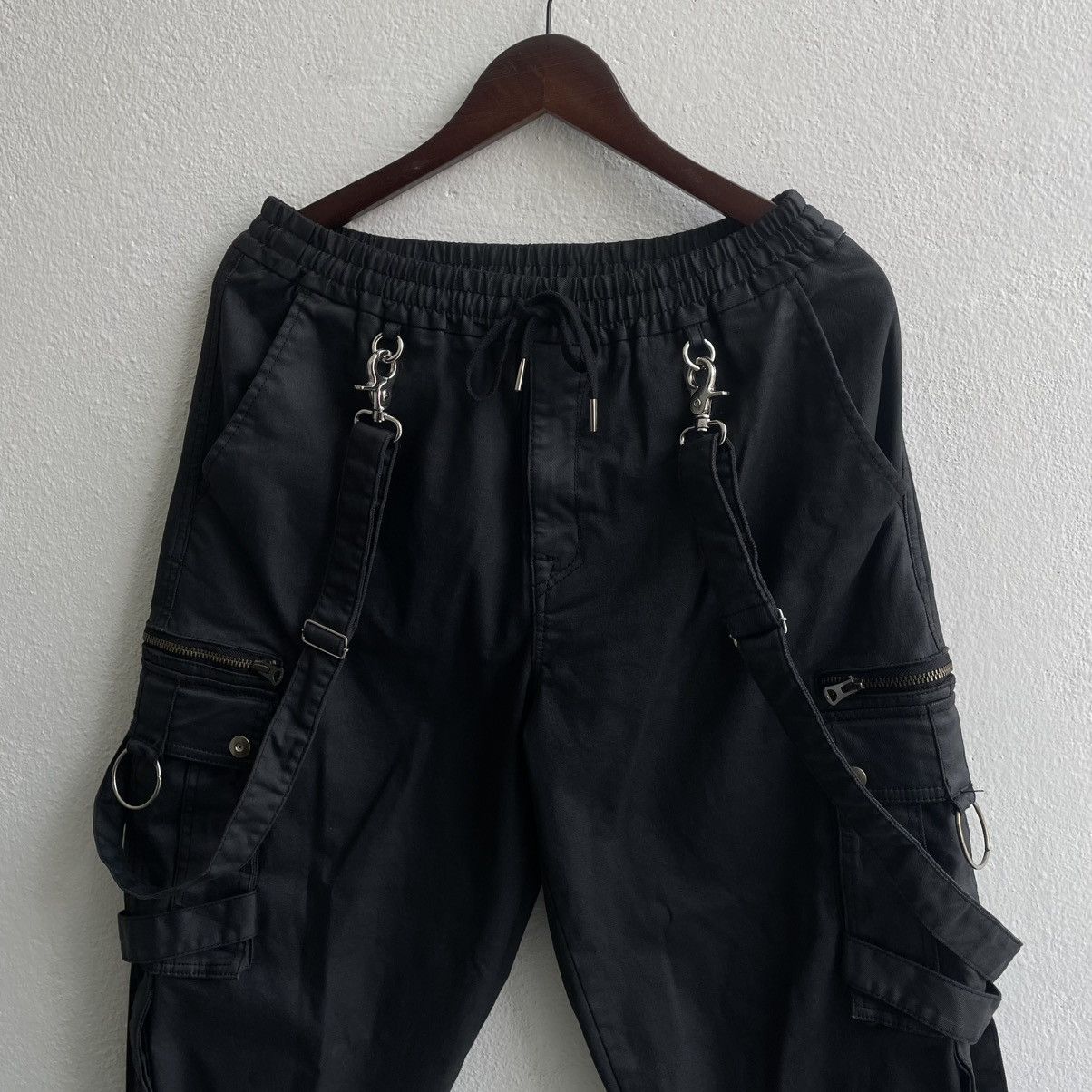 CIVARIZE Civarize Punk Gothic Styles Waxed Bondage Pants Size US 32 / EU 48 - 3 Thumbnail