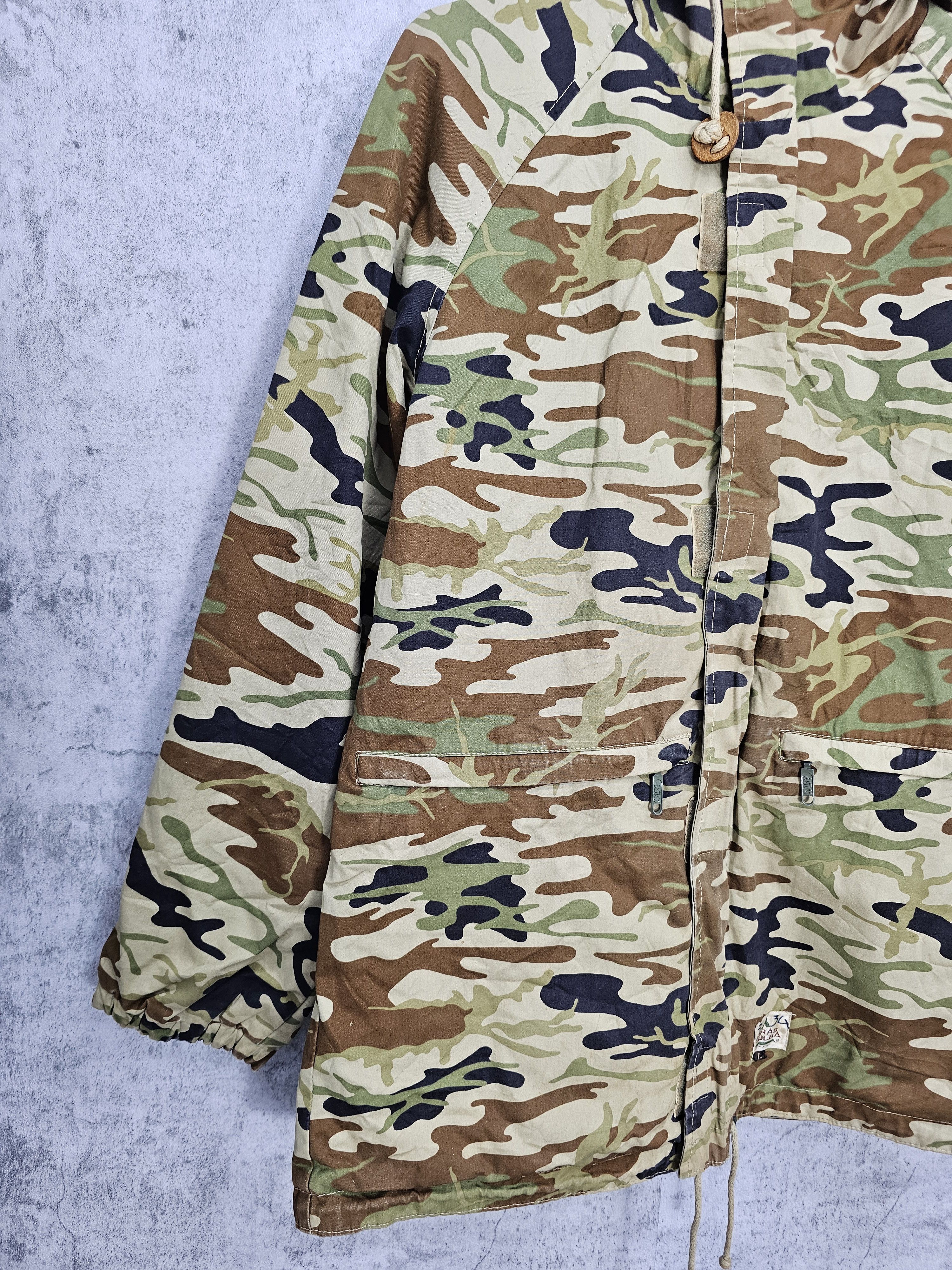 Asics Vtg TARAS BOULBA By Asics Camouflage Revesible Jacket J0086 Size US L / EU 52-54 / 3 - 5 Thumbnail