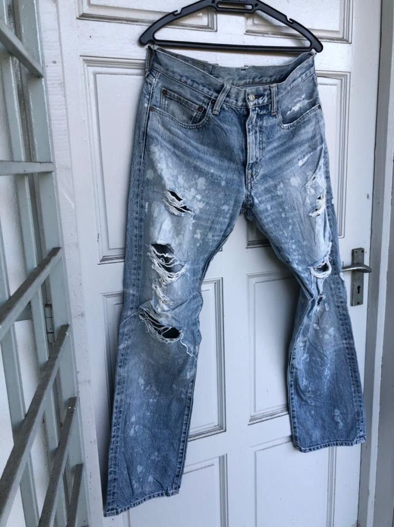 4GSELLER Very Rare Distressed denim brand Alternative RNA Verna inc Size US 33 - 5 Thumbnail