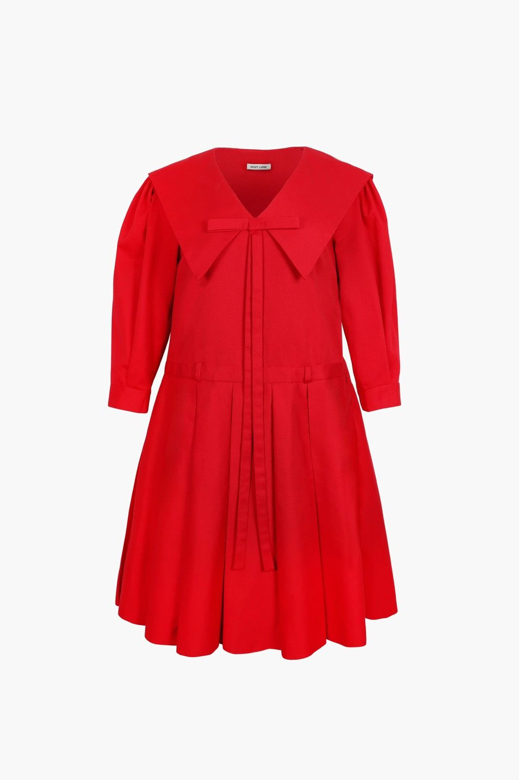 Sandy Liang Sandy Liang Red Kismet dress Size M / US 6-8 / IT 42-44 - 1 Thumbnail