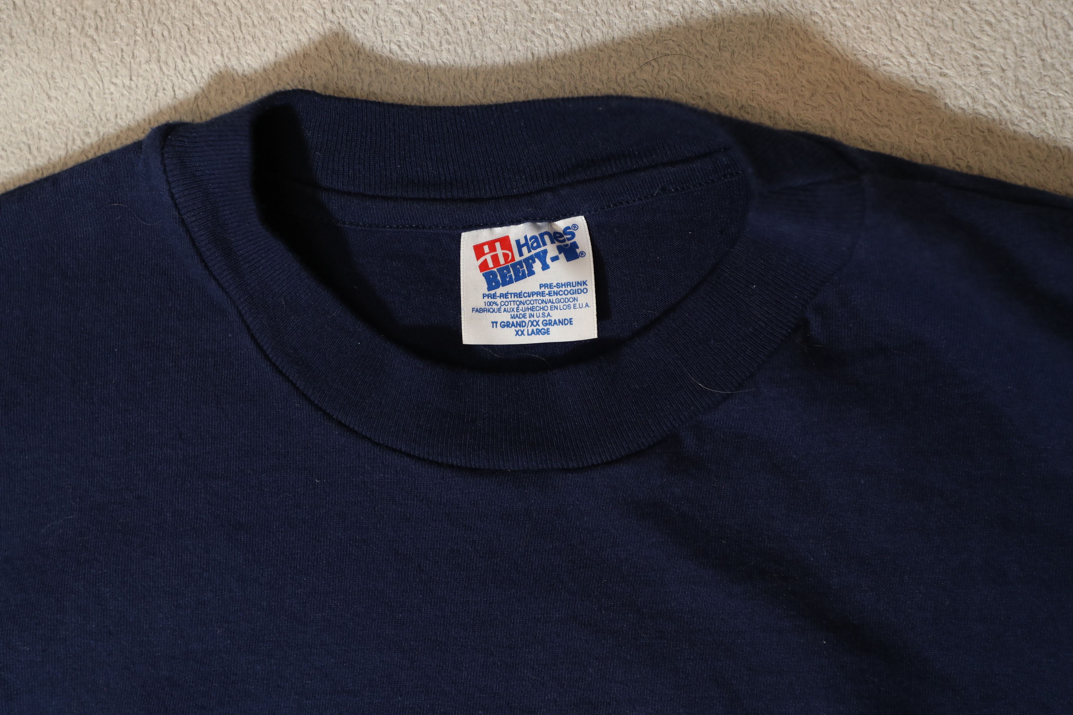 Hanes × Vintage Hanes Beefy Alaska Iditarod Single Stitch Vintage Tee (XXL) Size US XXL / EU 58 / 5 - 9 Thumbnail