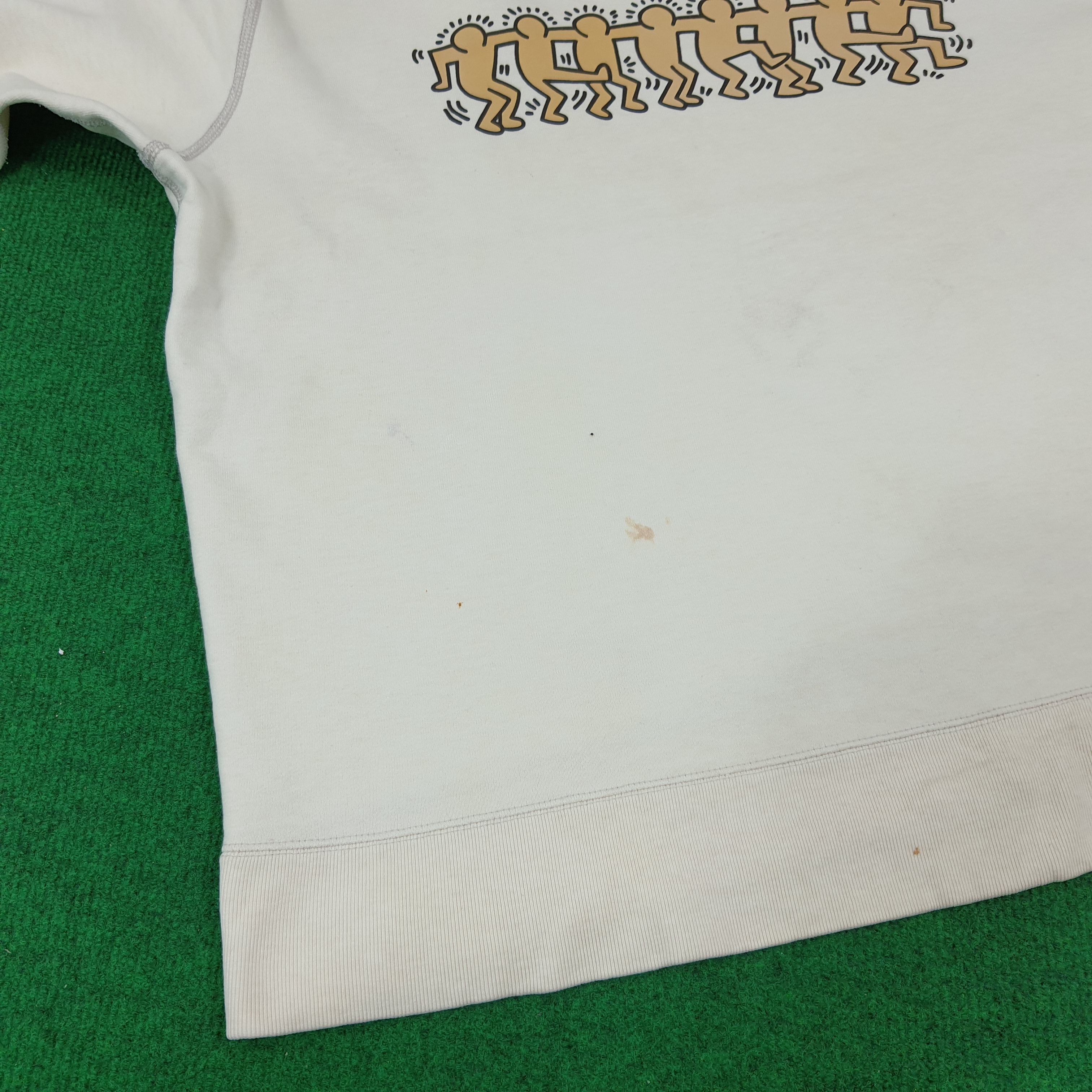 Keith Haring × Vintage Vintage Keith Haring Streetwear Sweatshirts Size US L / EU 52-54 / 3 - 12 Thumbnail