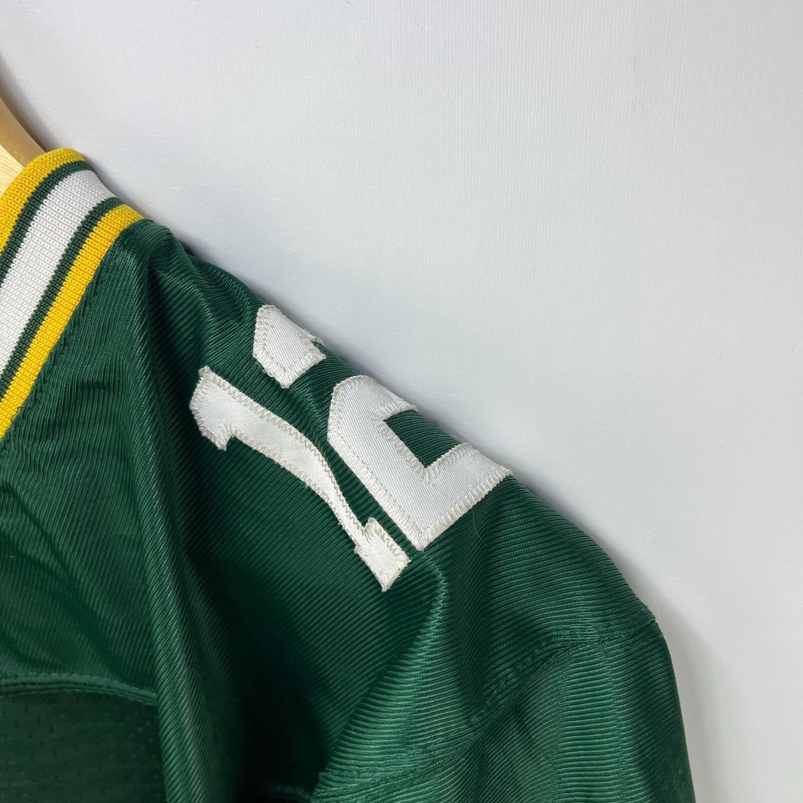 Reebok Vintage Green Bay Packers NFL Jersey Aaron Rogers Youth XL Size ONE SIZE - 12 Thumbnail
