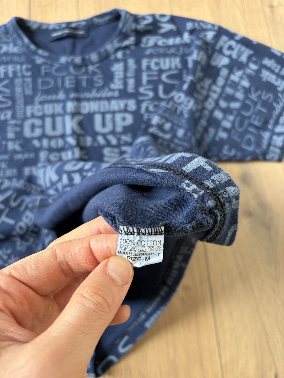 FCUK × French Connection Fuck It All Overprinted T-shirt Size US M / EU 48-50 / 2 - 7 Thumbnail