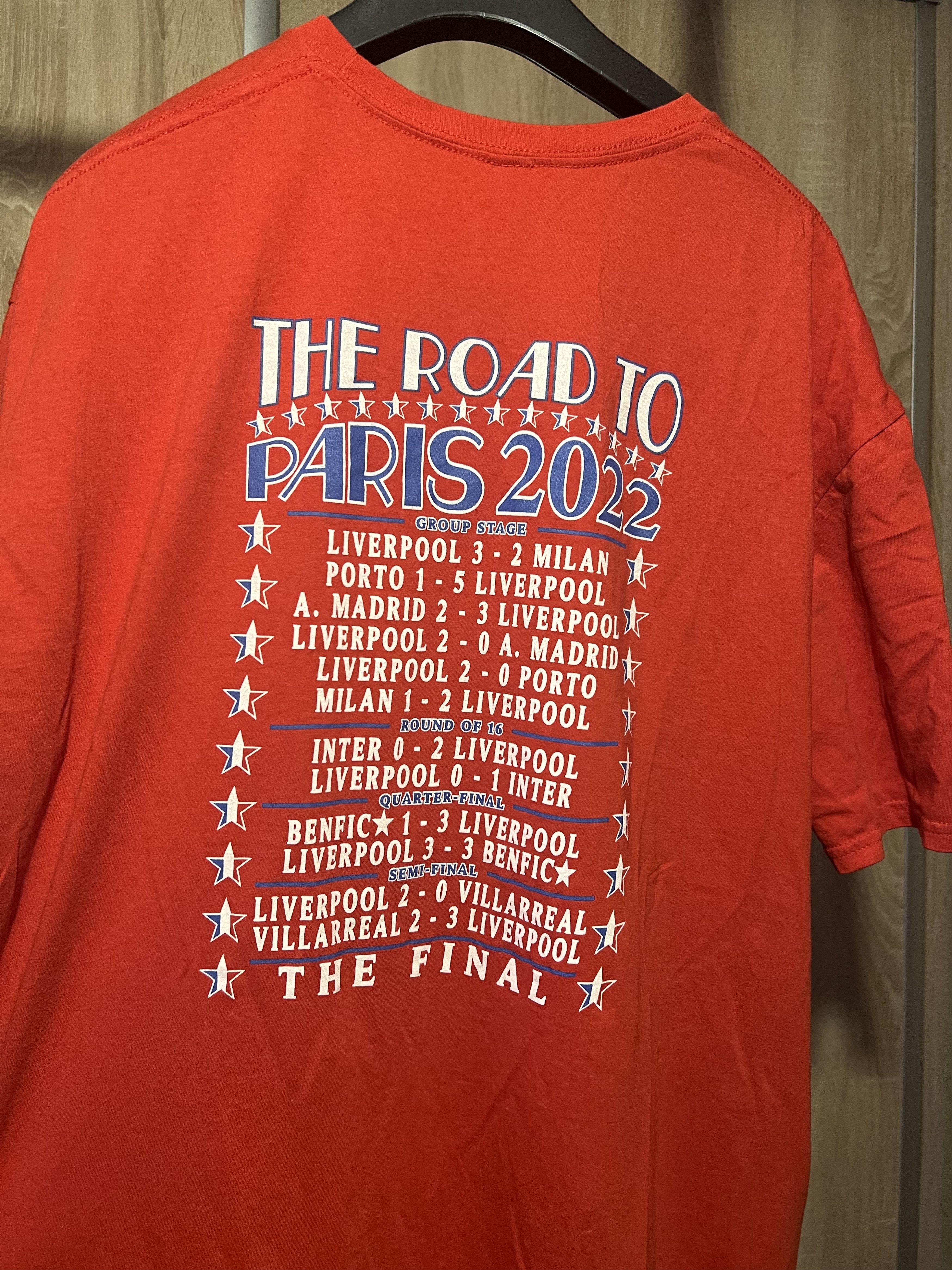 Other Liverpool FC "Road to Paris 2022" Size US L / EU 52-54 / 3 - 4 Thumbnail