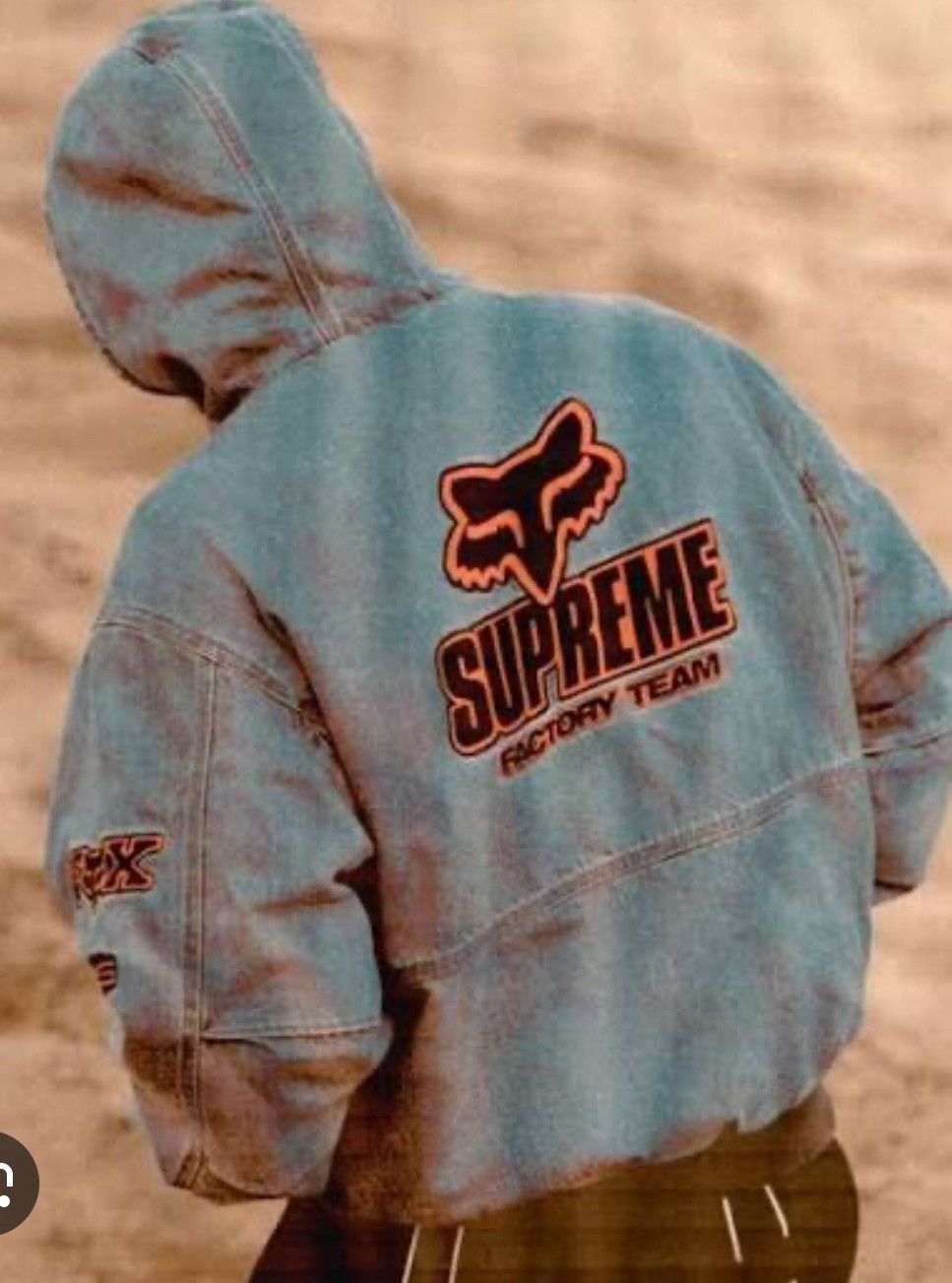 Fox Racing × Supreme Supreme X Fox Racing Hooded Work Jacket Size US M / EU 48-50 / 2 - 1 Thumbnail