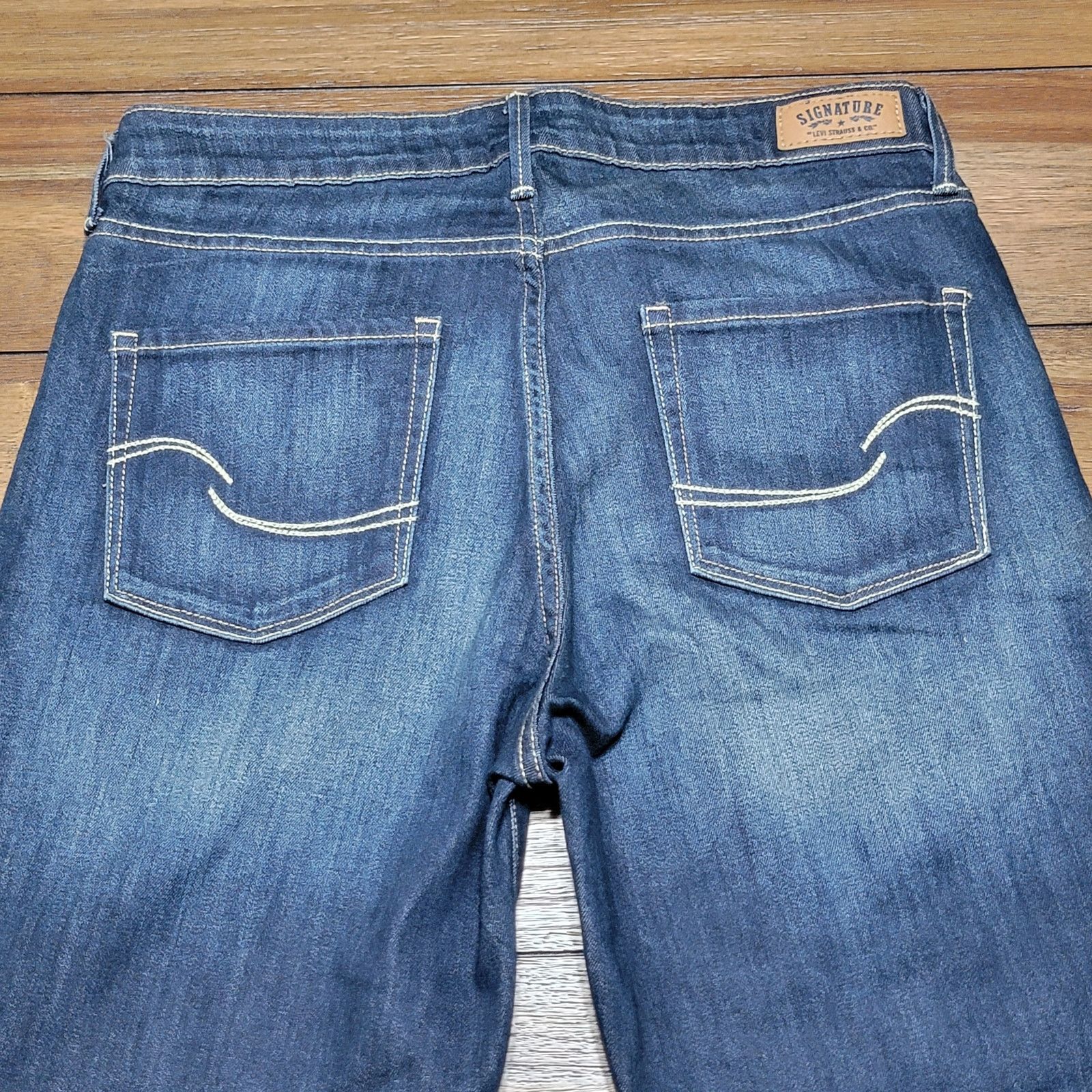 Levi's Signature Levi Strauss High-Rise Slim Jeans - 32W X 29.5L Size 32" / US 10 / IT 46 - 4 Thumbnail