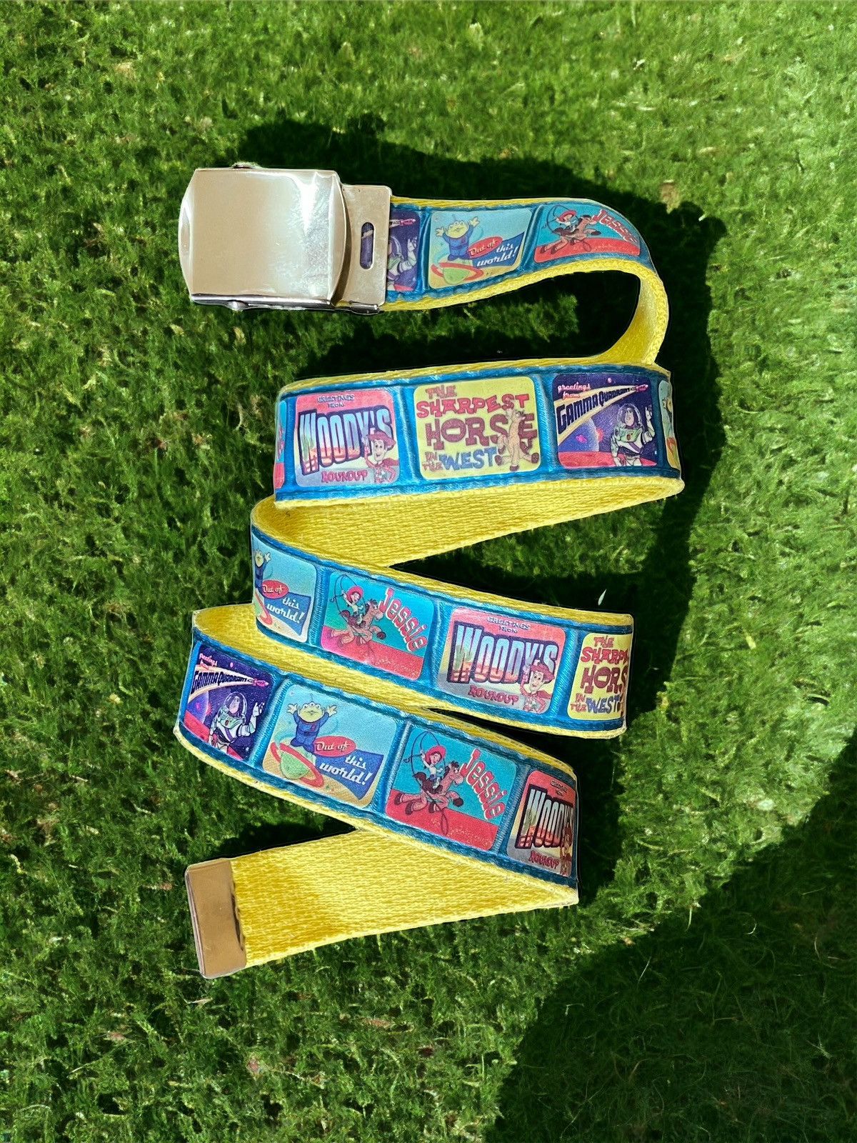 Cartoon Network × Disney × Vintage Vintage OG Toy Story 1 Movie Cotton Bunckle Belt Size ONE SIZE - 1 Thumbnail