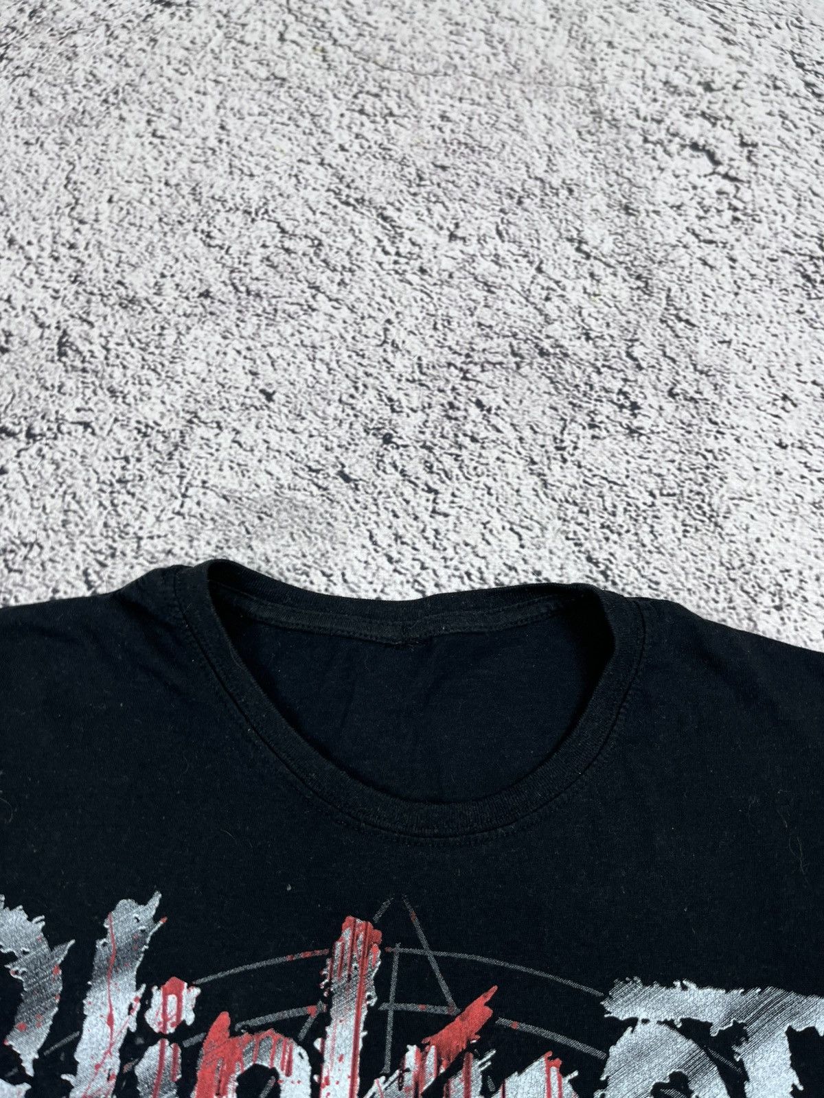 Band Tees Vintage Slipknot Des Moines Iowa Metal Band Graphic T-Shirt Size US M / EU 48-50 / 2 - 6 Thumbnail