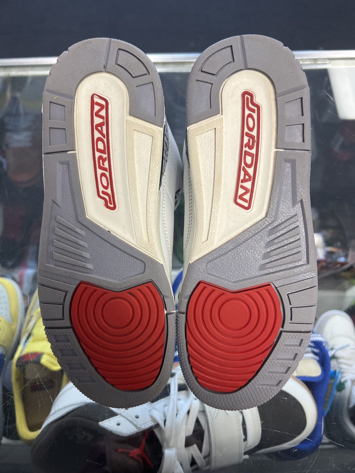 Jordan Brand × Nike Nike Air Jordan 3 White Cement Reimagined Size US 5.5 / EU 38 - 3 Thumbnail