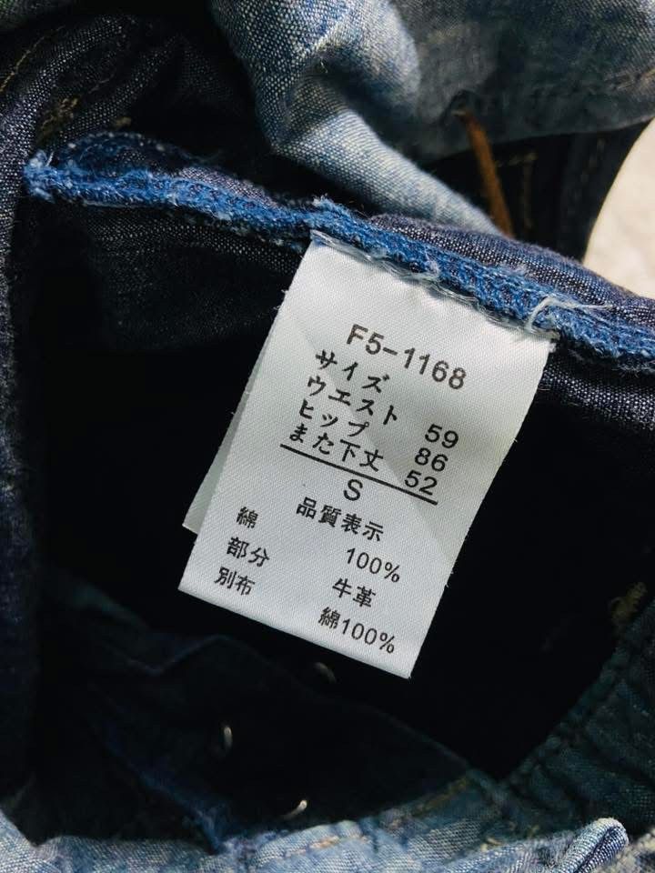 Marithe + Francois Girbaud 🔥MFG BLUE DENIM JUMPSUITS OVERALL PANT W32 Size US 32 / EU 48 - 11 Thumbnail